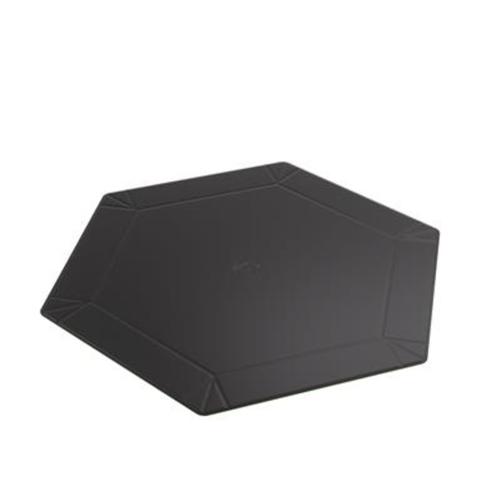 Gamegenic Gamegenic: Magnetic Dice Tray - Hexagonal Black/Green