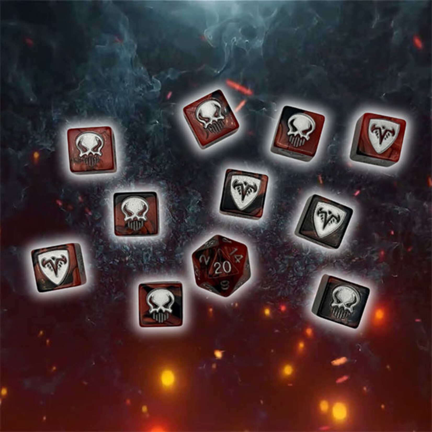 Renegade Games Heroscape: Valhalla Dice and Tray