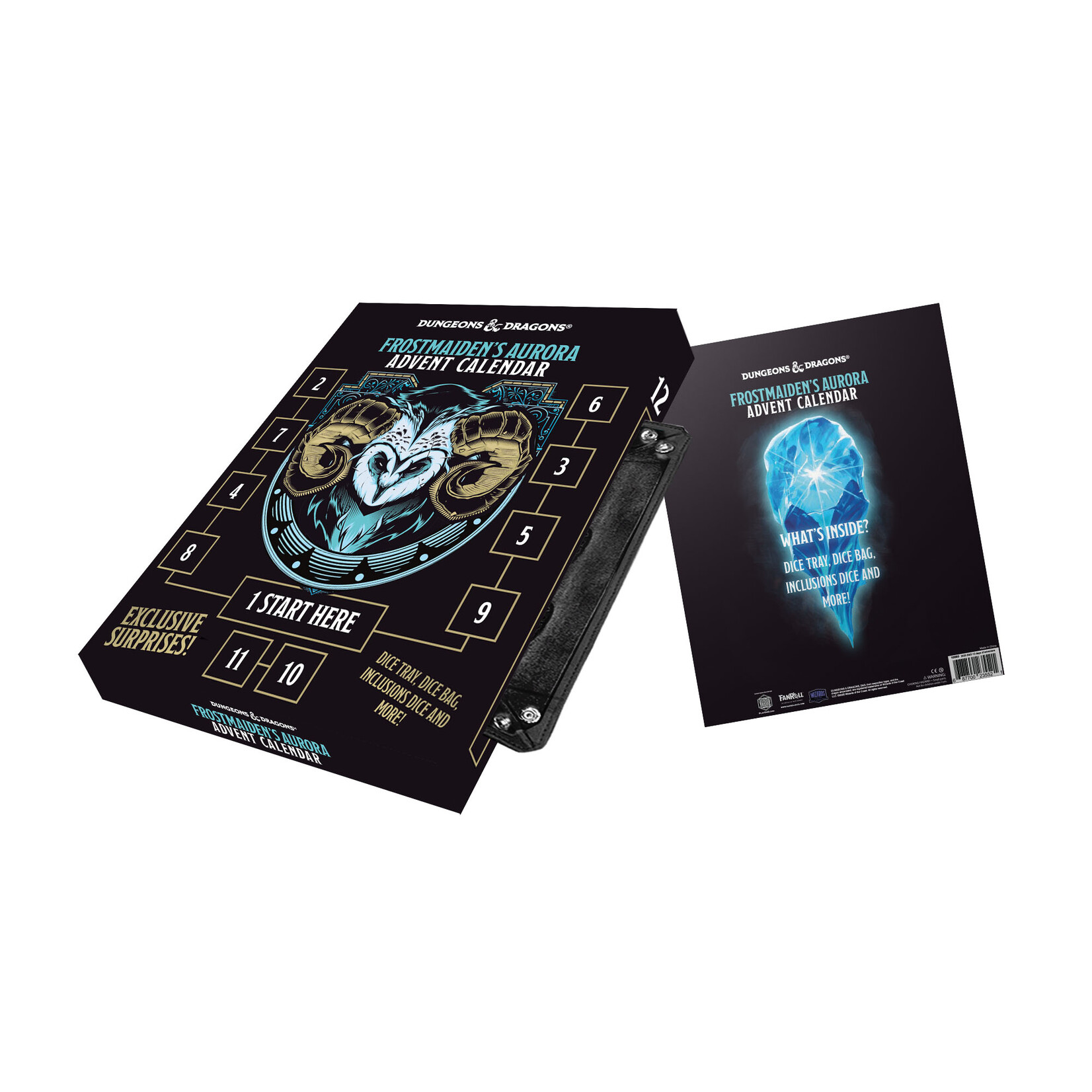 FanRoll by MDG Advent Dice Calendar: D&D Frostmaiden’s Aurora Holiday 2025