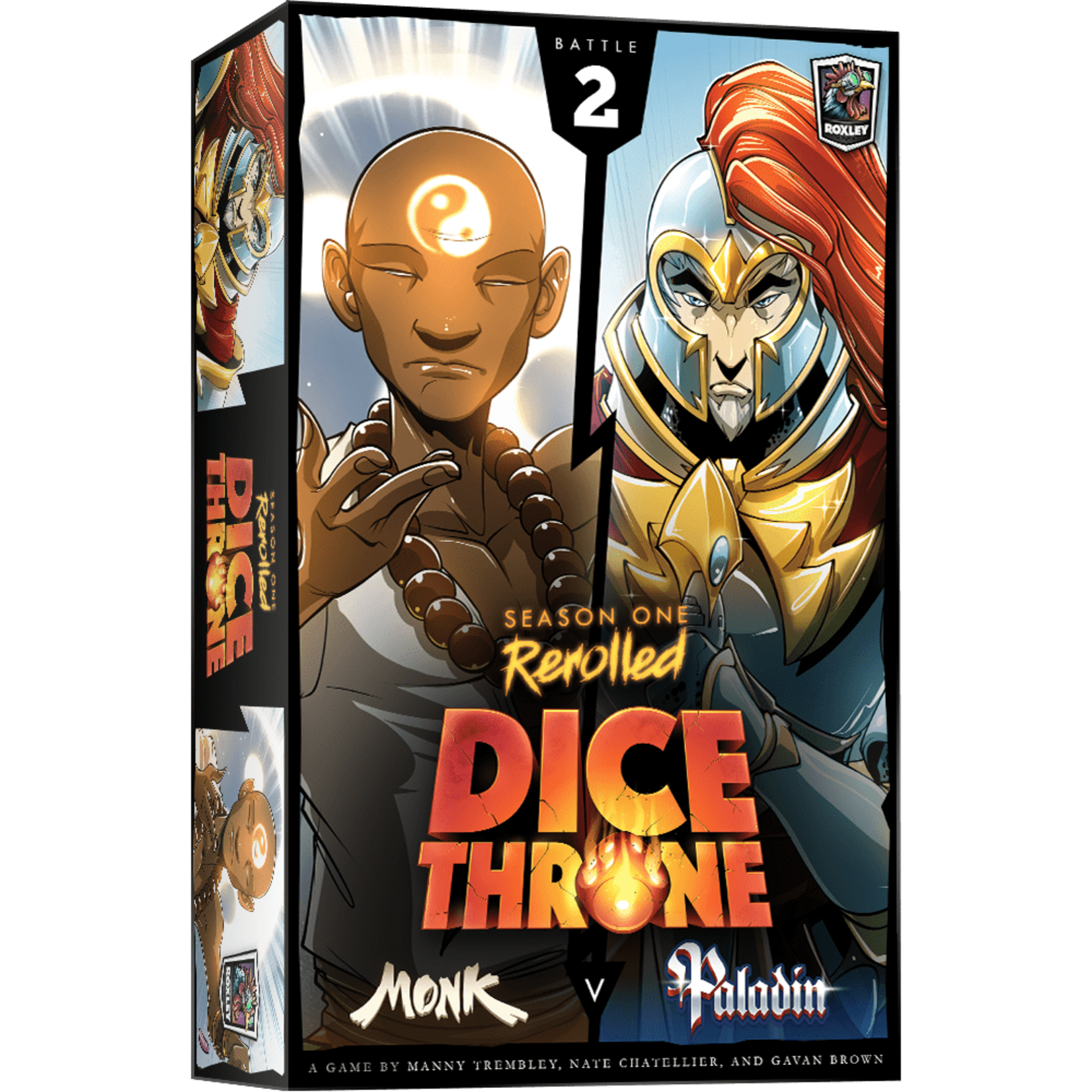 Roxley Dice Throne Season One Rerolled: Monk vs. Paladin