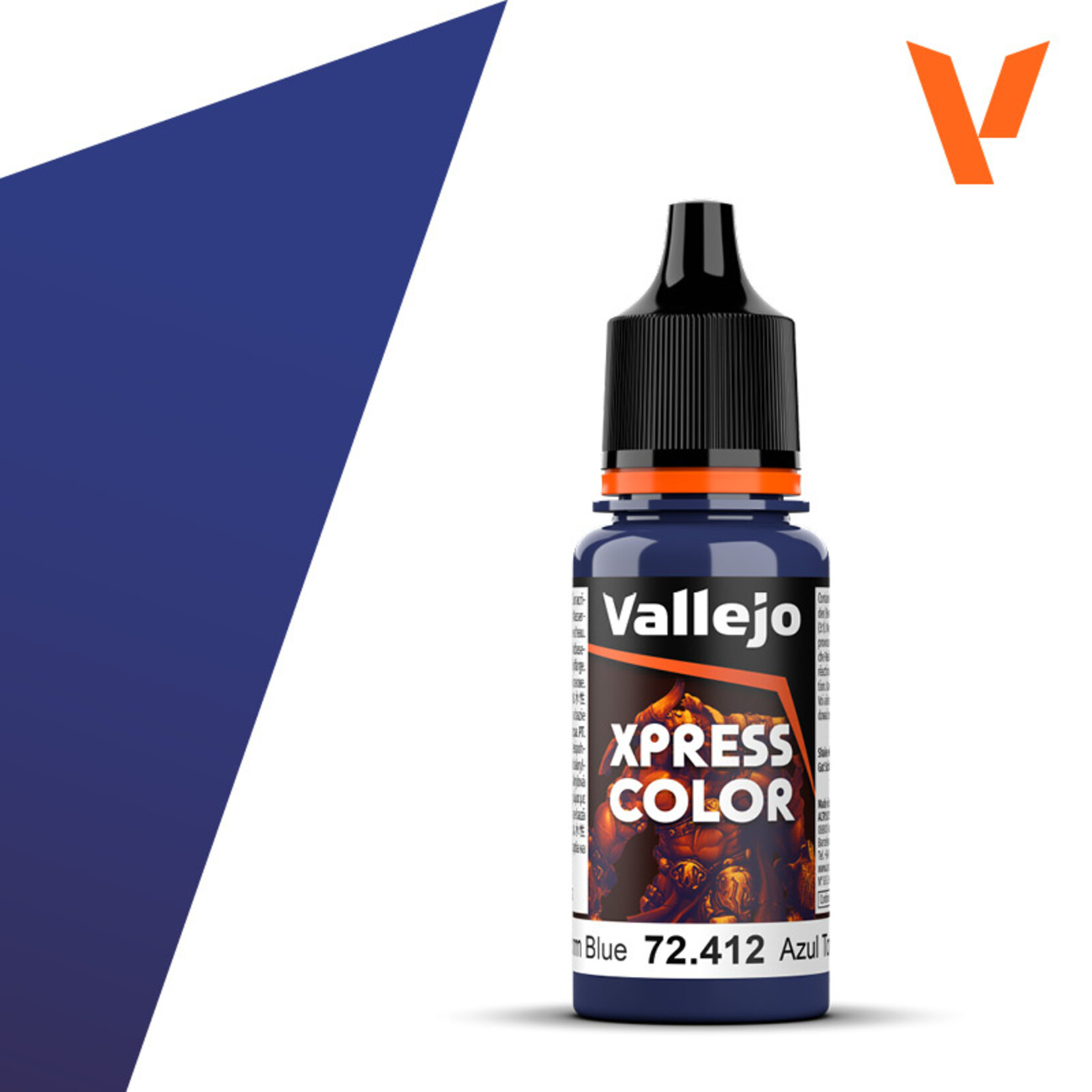 Paint: Vallejo Game Color: Xpress Color - Storm Blue
