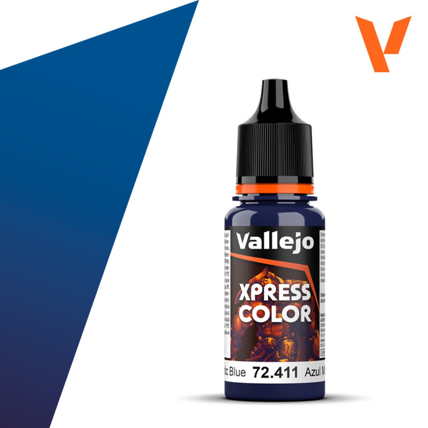 Vallejo Acrylic Paint Paint: Vallejo Game Color: Xpress Color - Mystic Blue