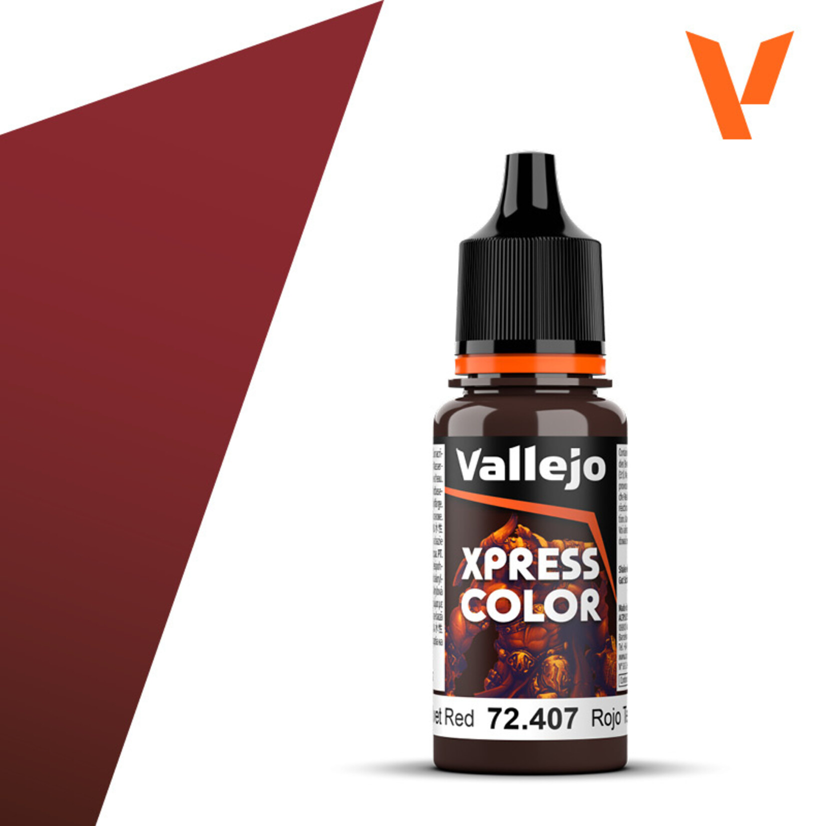 Paint: Vallejo Game Color: Xpress Color - Velvet Red