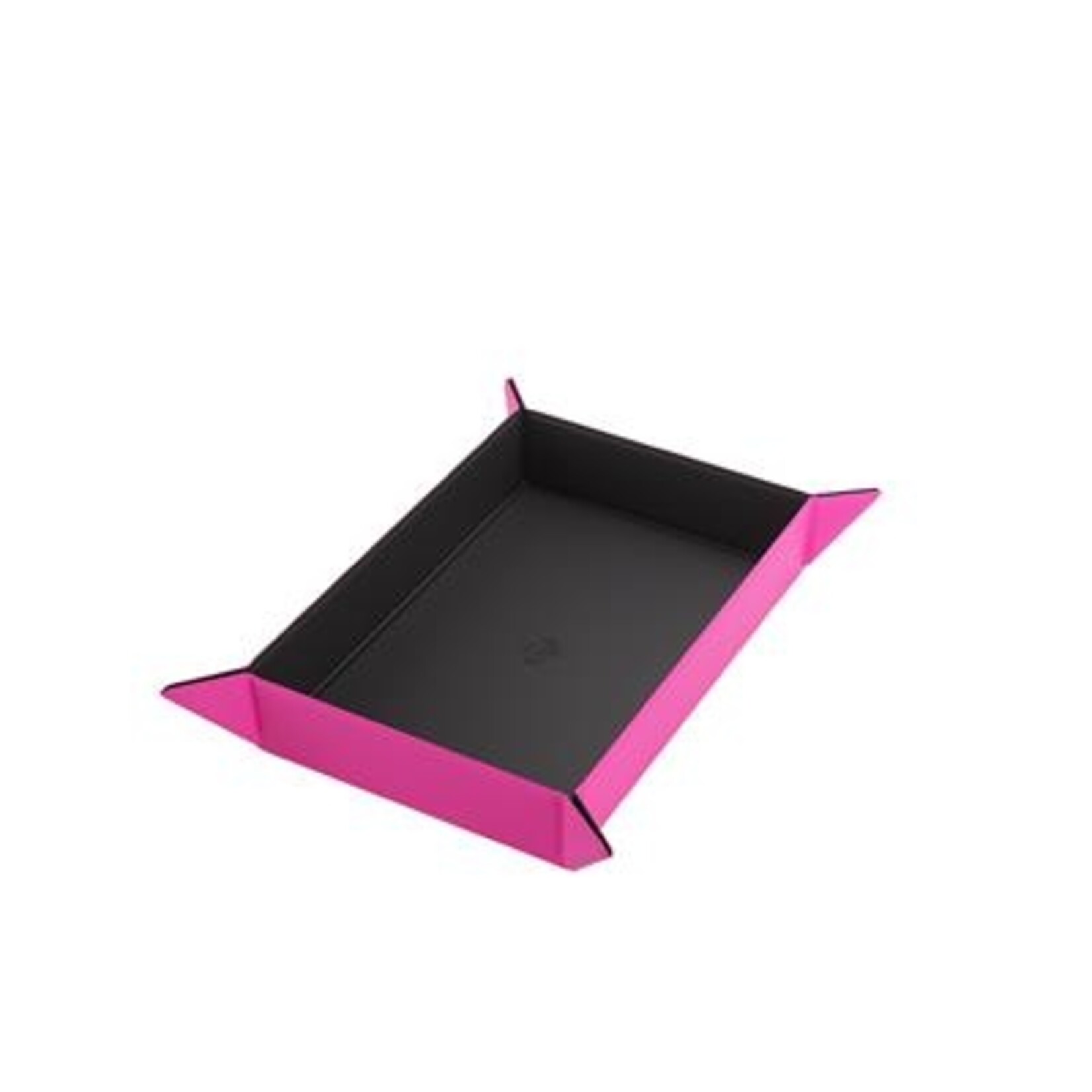 Gamegenic Gamegenic: Magnetic Dice Tray - Rectangular Black/Pink