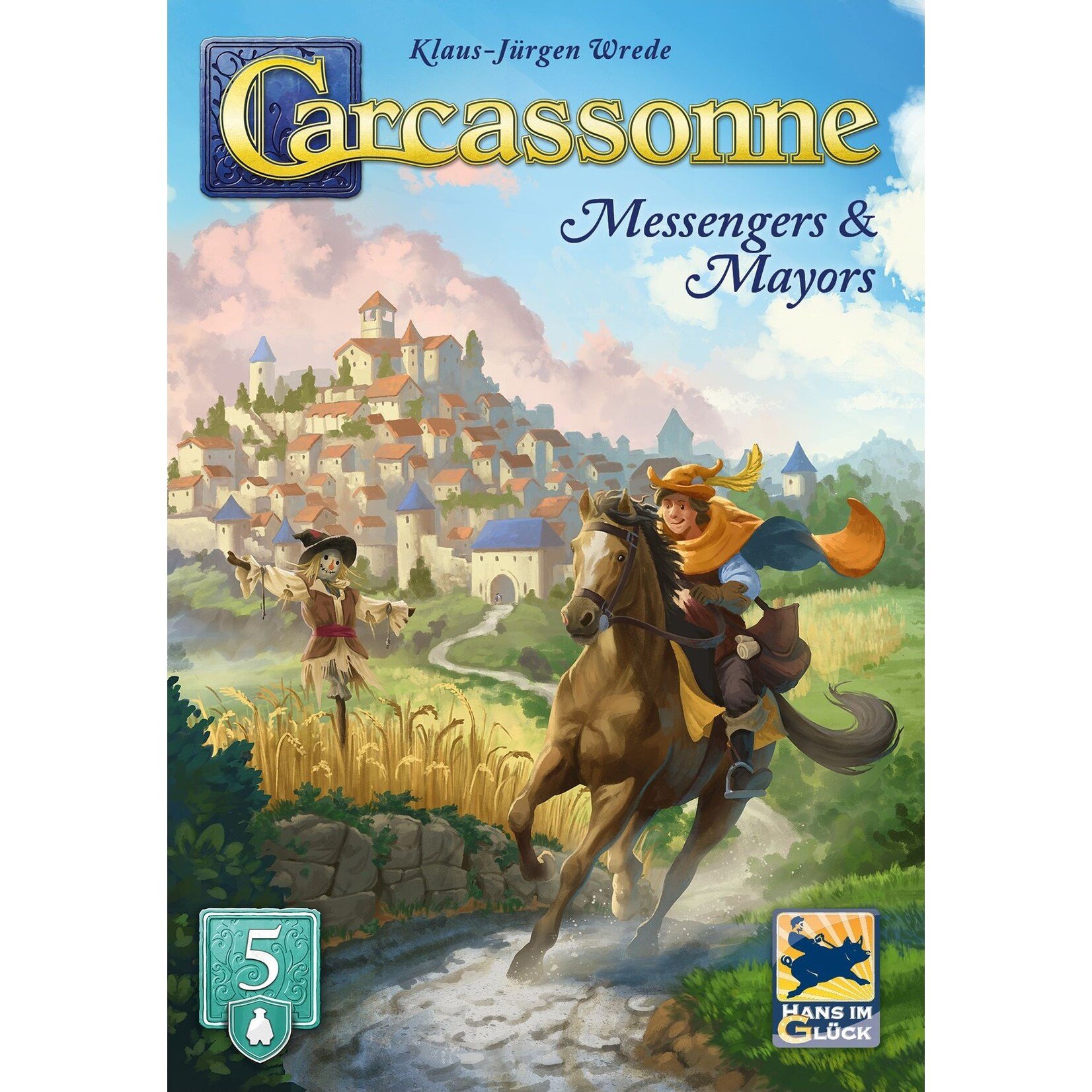 Hans im Glück Carcassonne Exp5 (V3.1) : Messengers & Mayors