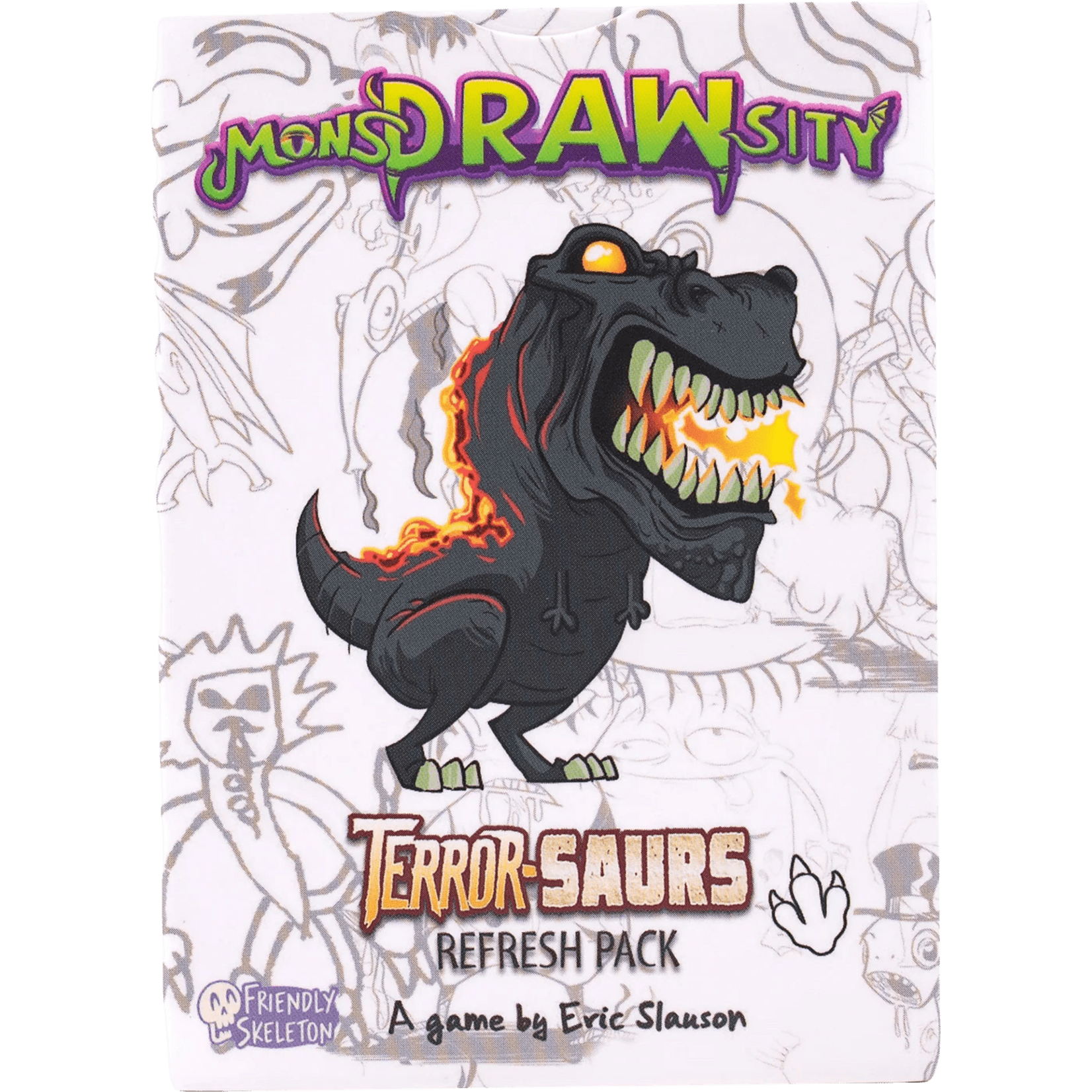Friendly Skeleton MonsDRAWsity: TerrorSaurs Refresh Pack