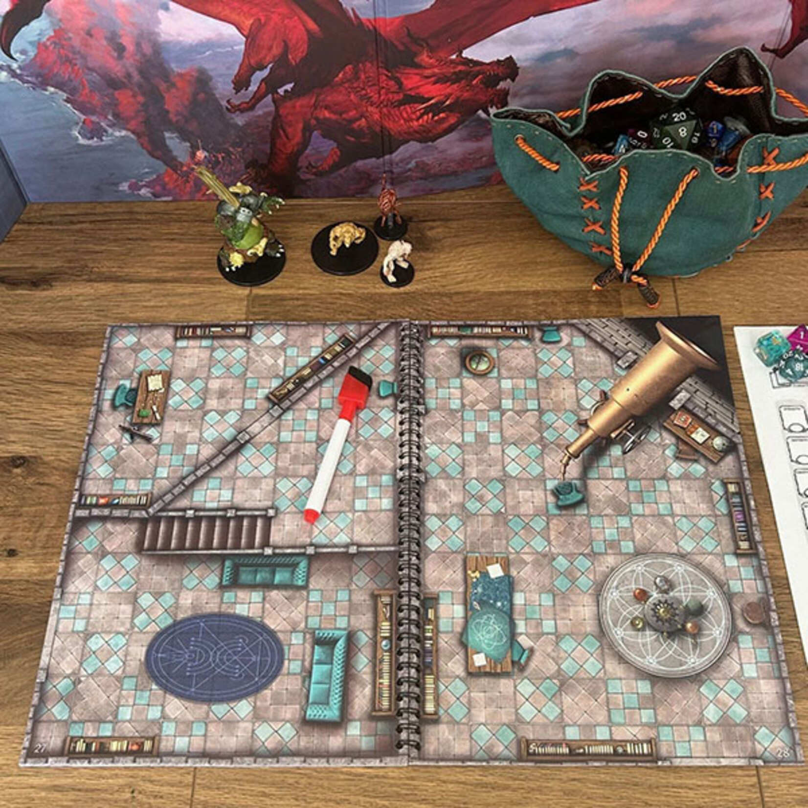 Loke Battle Mats Big Book of Battle Mats- Bastions and Strongholds
