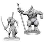 Wizkids Pathfinder Battles Deep Cuts Minis: Xulgath Skirmisher & Stoneliege (W26)