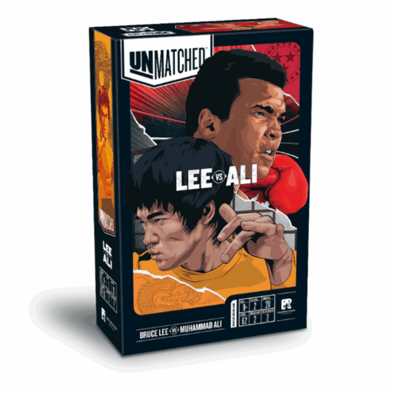 Restoration Games Unmatched: Muhammad Ali vs. Bruce Lee