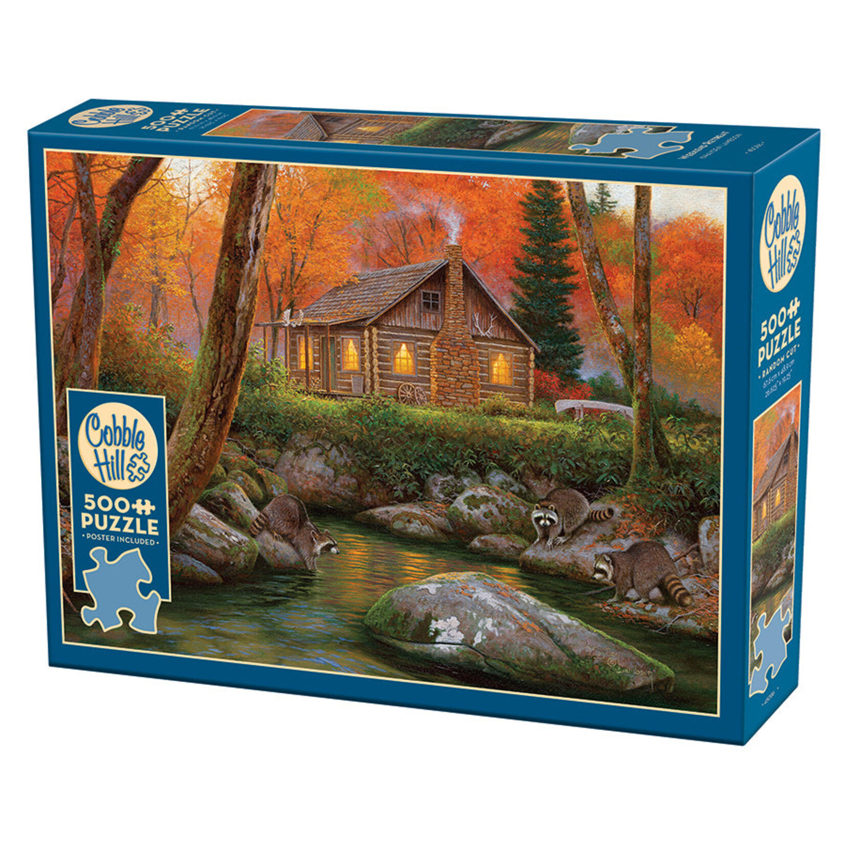 Cobble Hill Weekend Retreat (Cabin/Raccoons) (500pc)