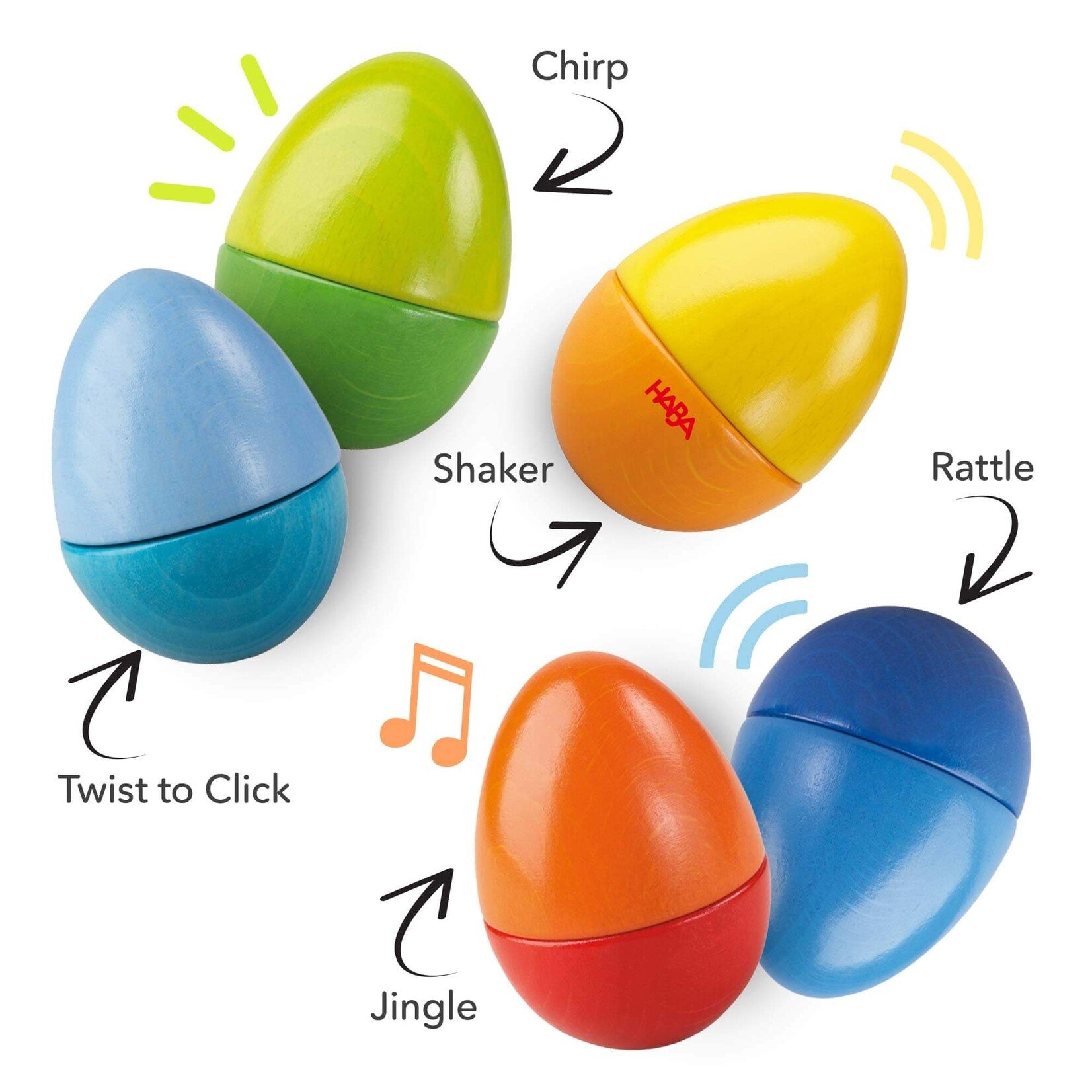 HABA Musical Eggs