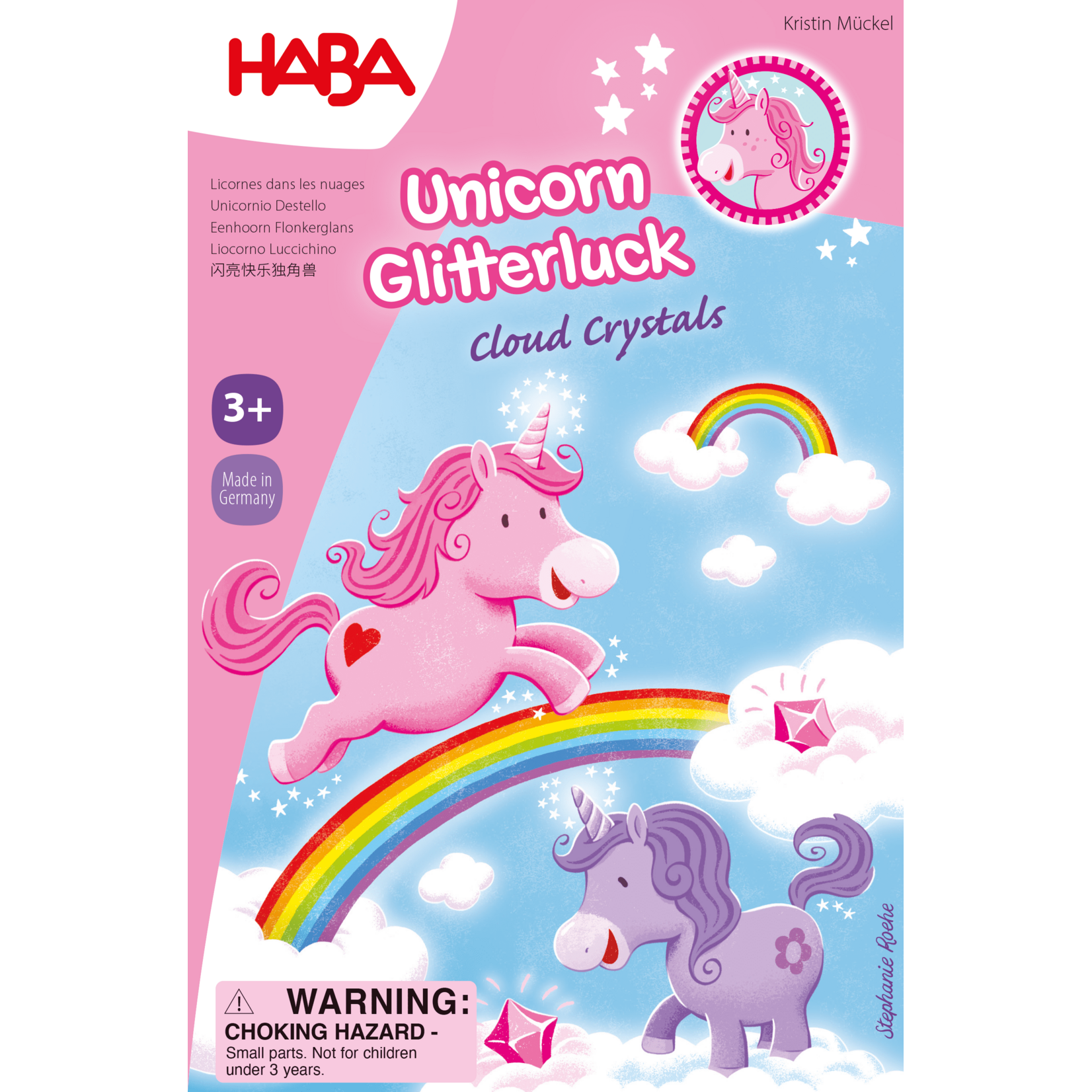 HABA Unicorn Glitterluck - Cloud Crystals
