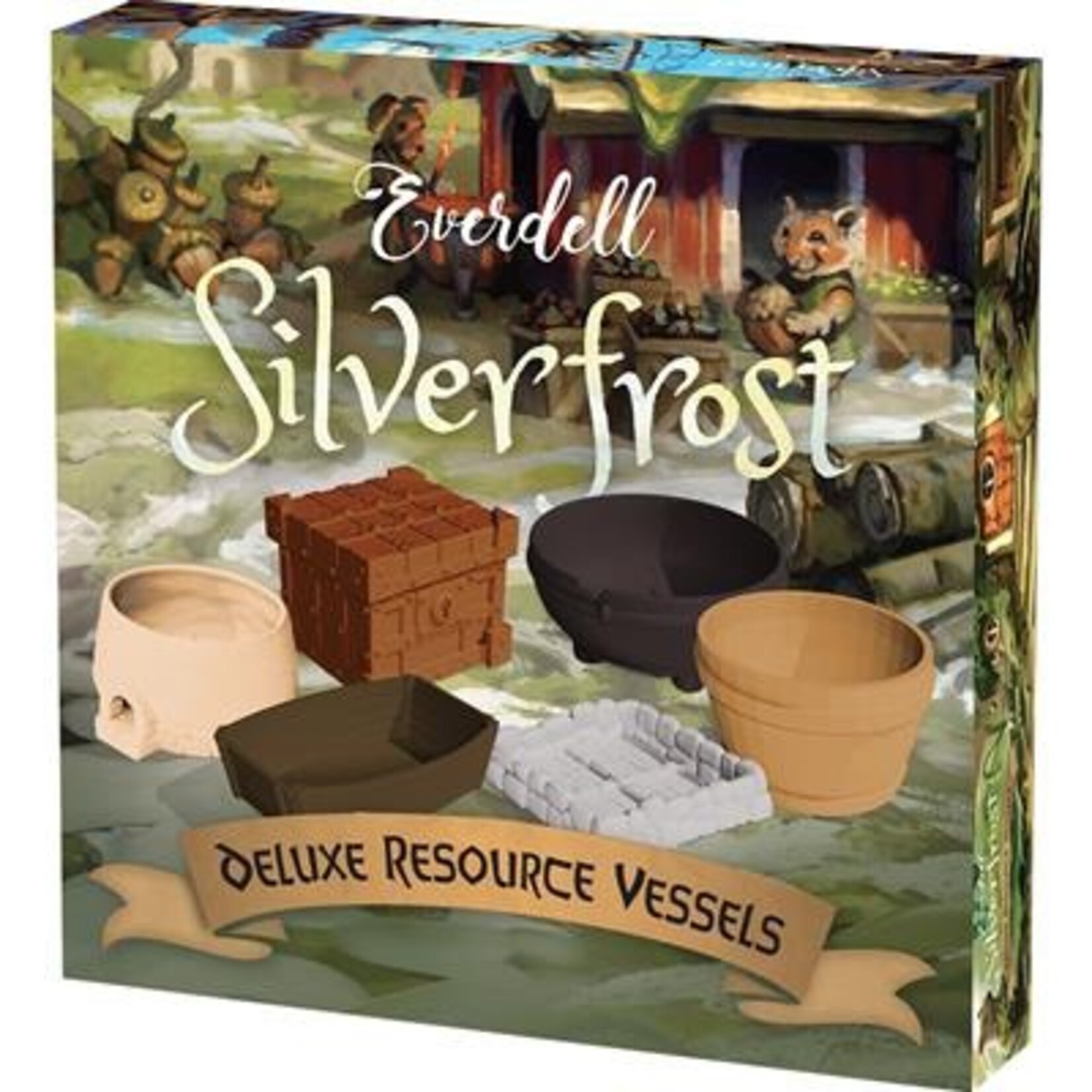 Tabletop Tycoon Everdell Silverfrost Deluxe Resource Vessels