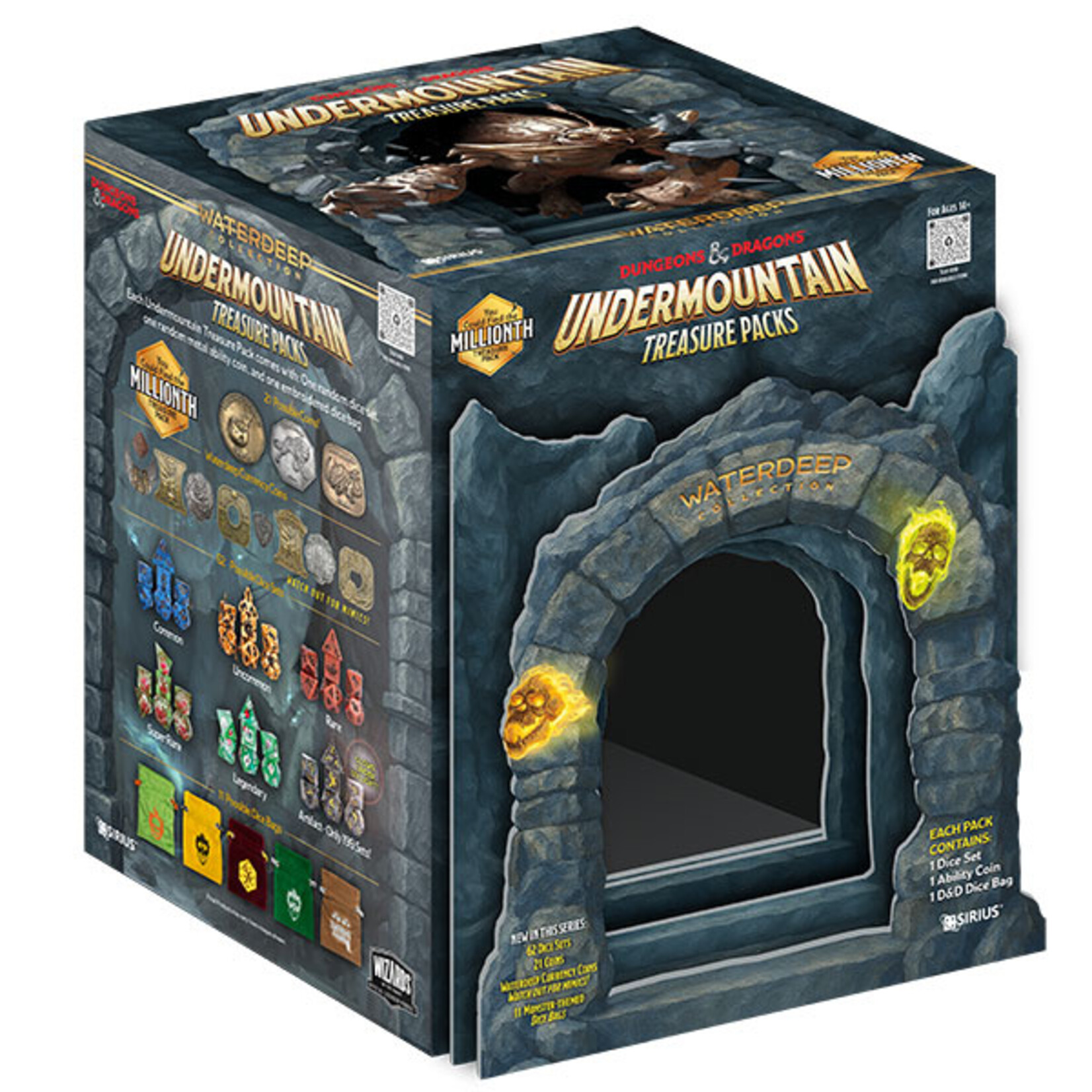 Sirius Dice Undermountain Treasure Pack Dice Set PDQ 2025