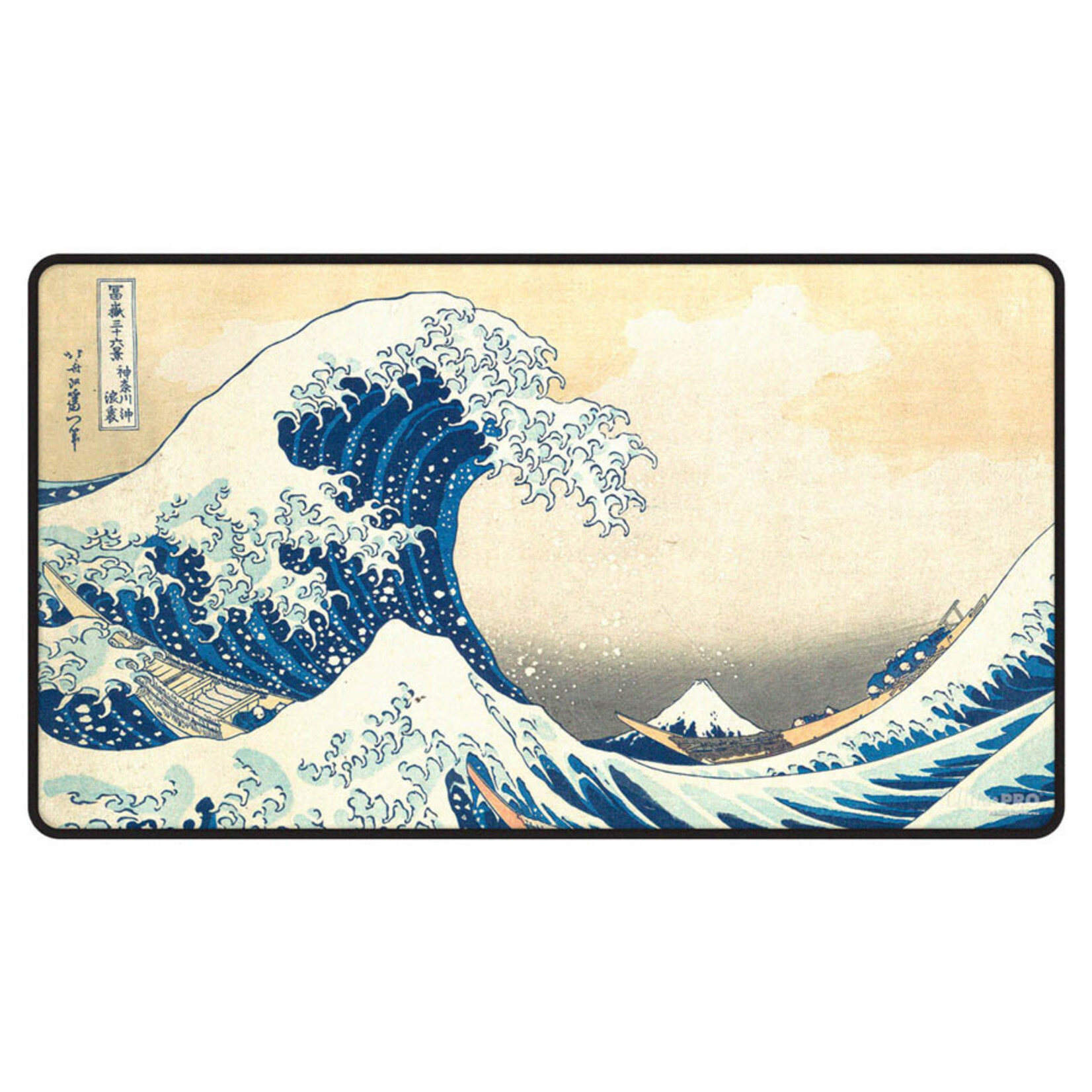 Ultra PRO Playmat: The Great Wave off Kanagawa (stitched edge)