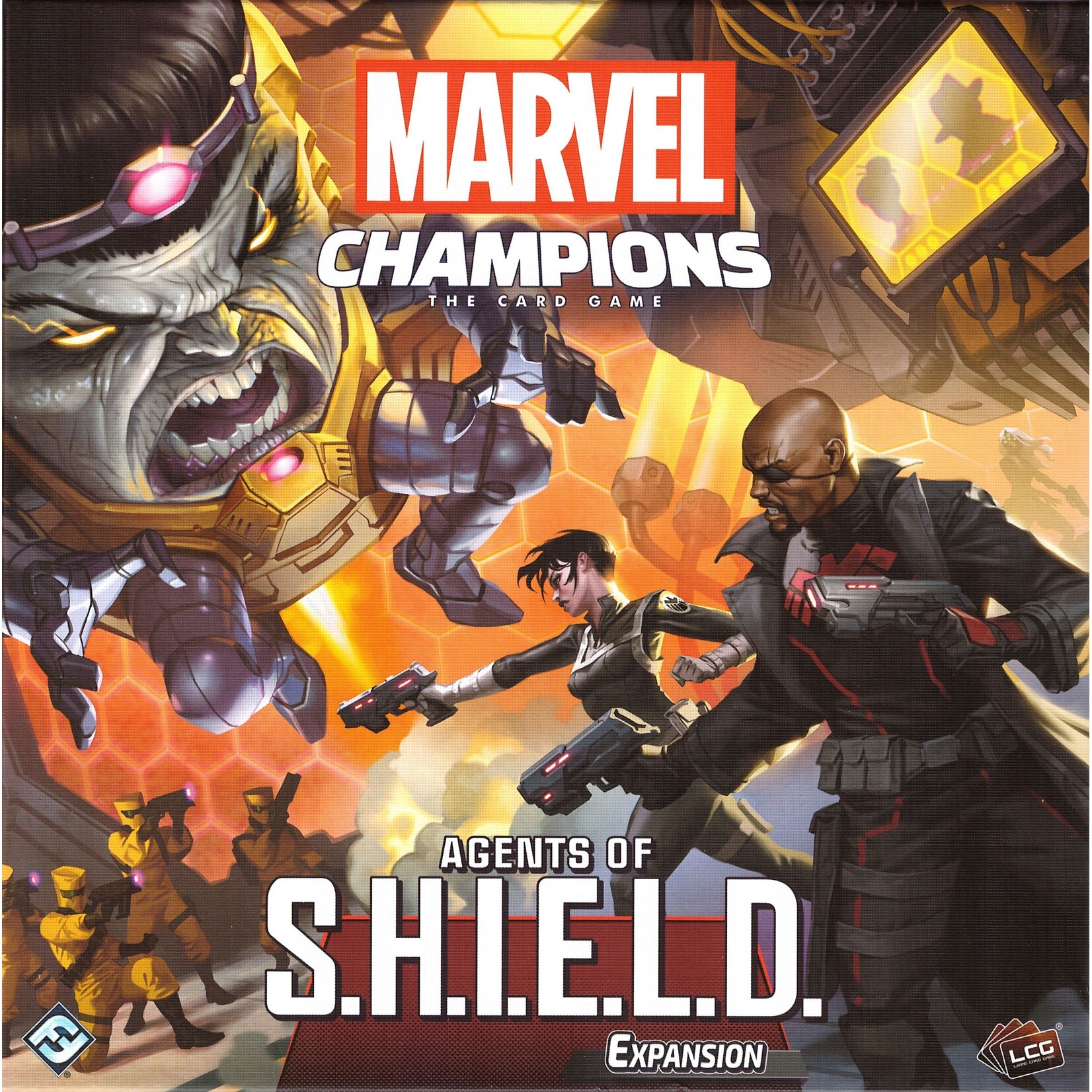 Fantasy Flight Games Marvel Champions: The Card Game – Agents of S.H.I.E.L.D Expansion