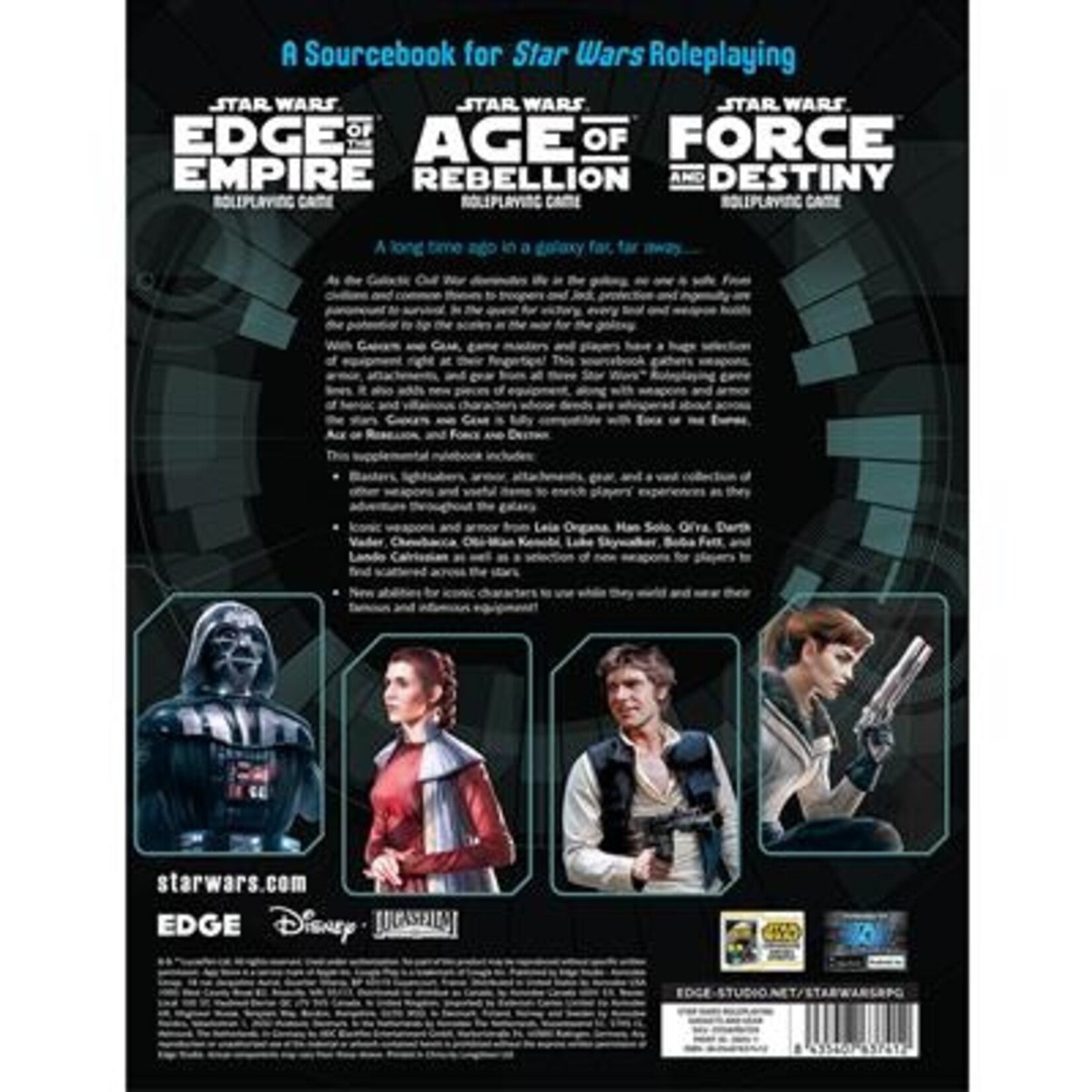 Fantasy Flight Games Star Wars RPG: Gadgets and Gear
