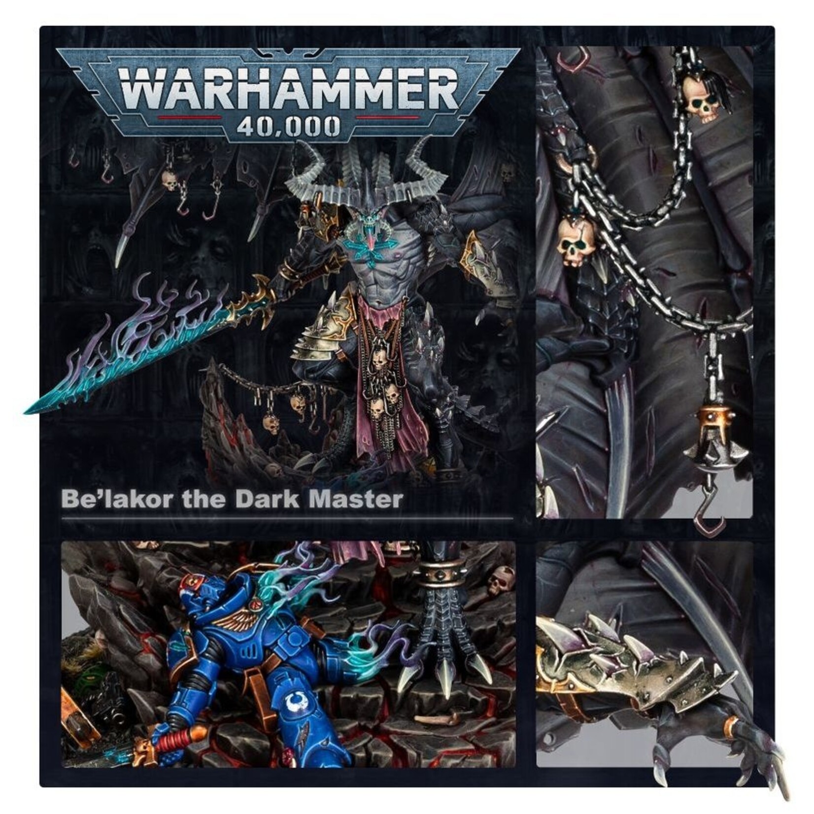 Games Workshop Slaves to Darkness: Be'lakor, the Dark Master