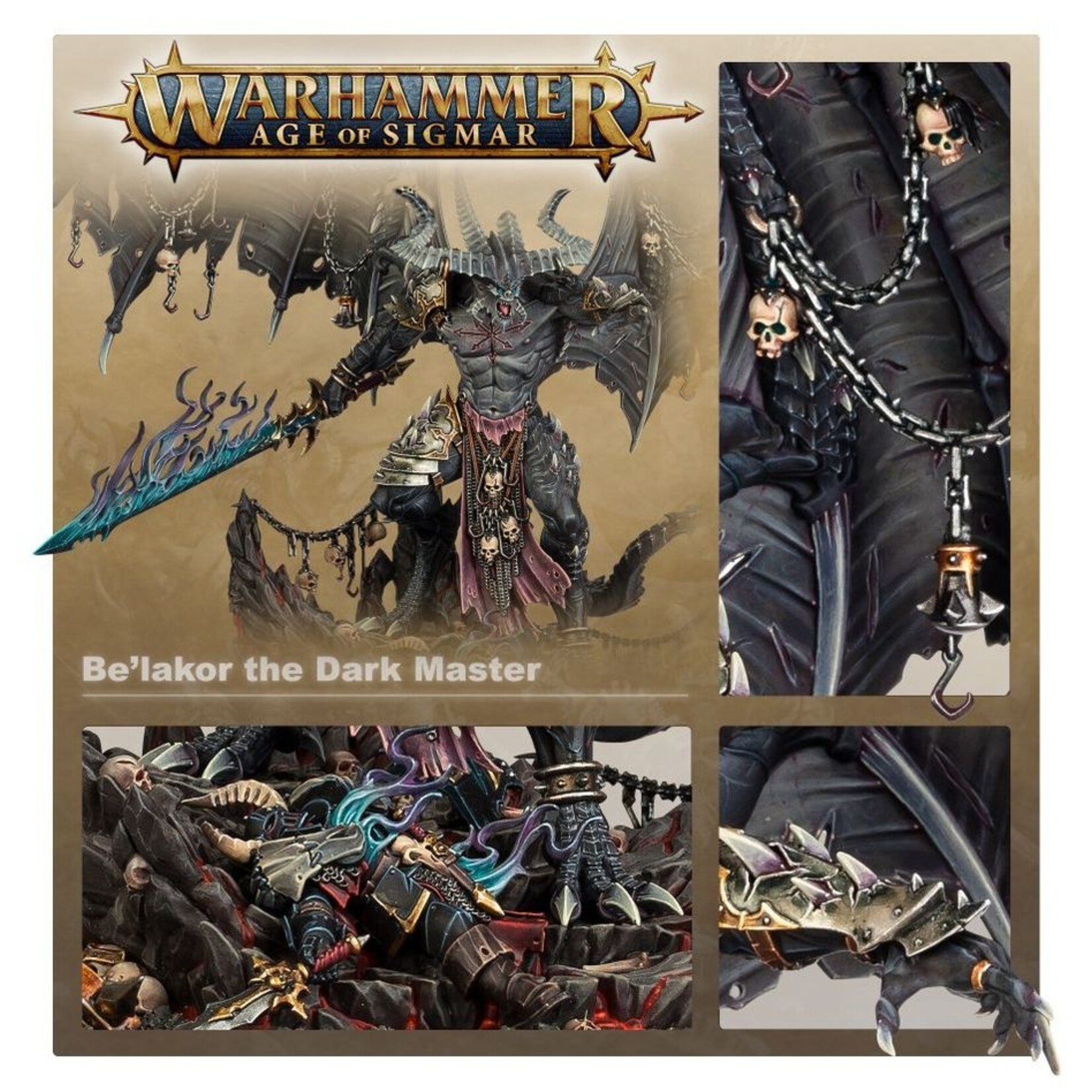 Games Workshop Slaves to Darkness: Be'lakor, the Dark Master