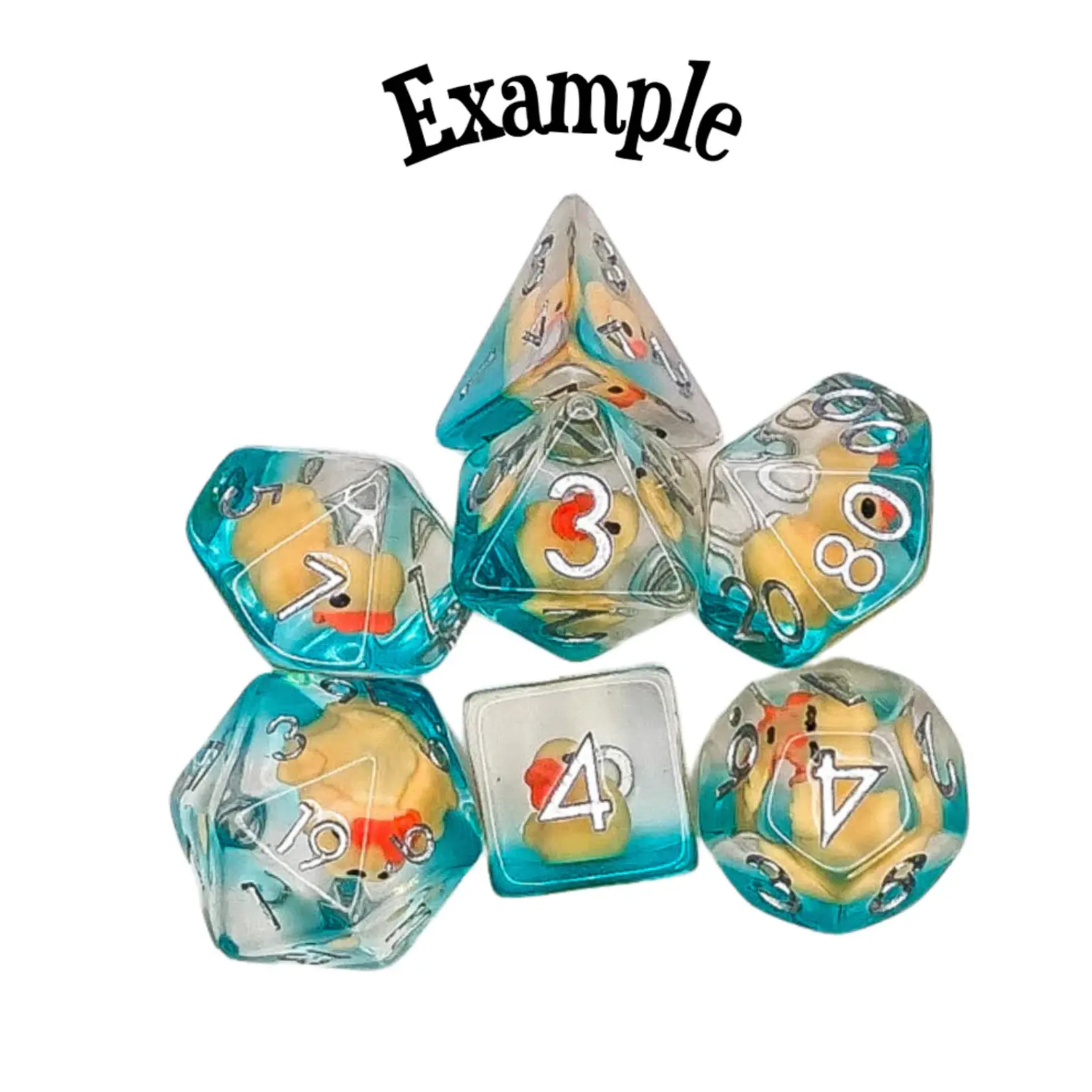 Mystery Dice Goblin Filled/Inclusion Mystery Dice Set