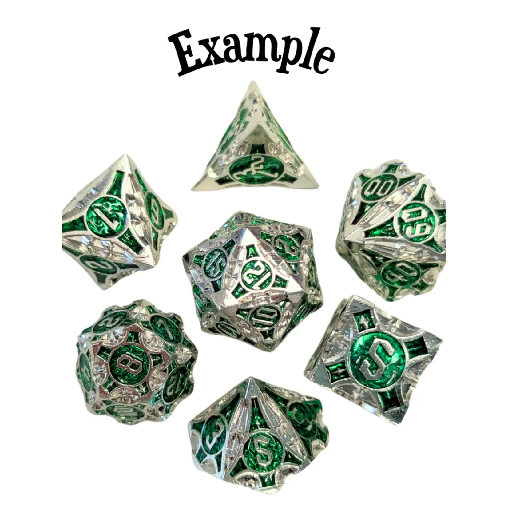 Mystery Dice Goblin Metal Mystery Dice Set