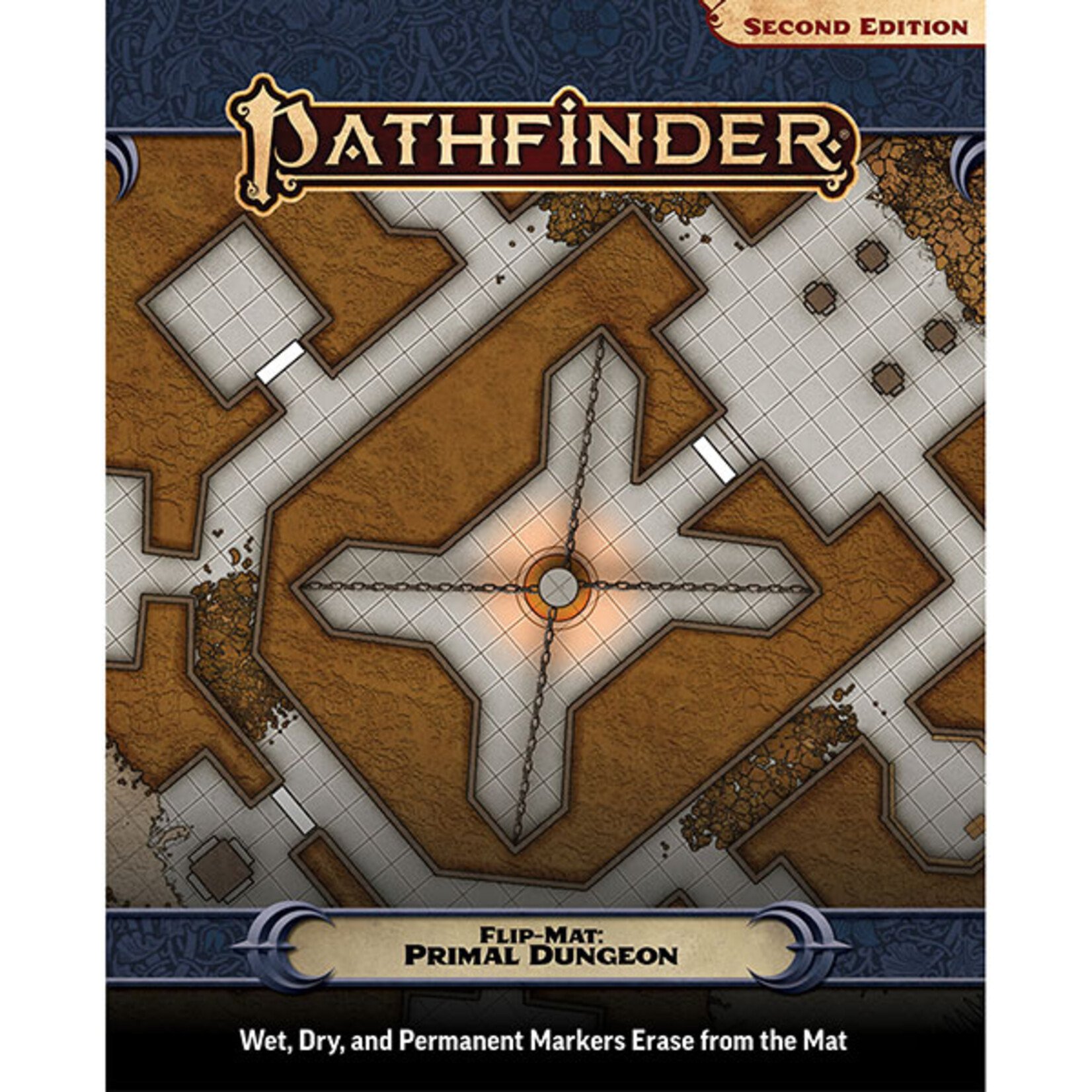 Paizo Publishing Pathfinder RPG: Flip-Mat- Primal Dungeon