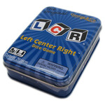 Koplow Left Center Right (LCR) Deluxe Metal Tin - Blue