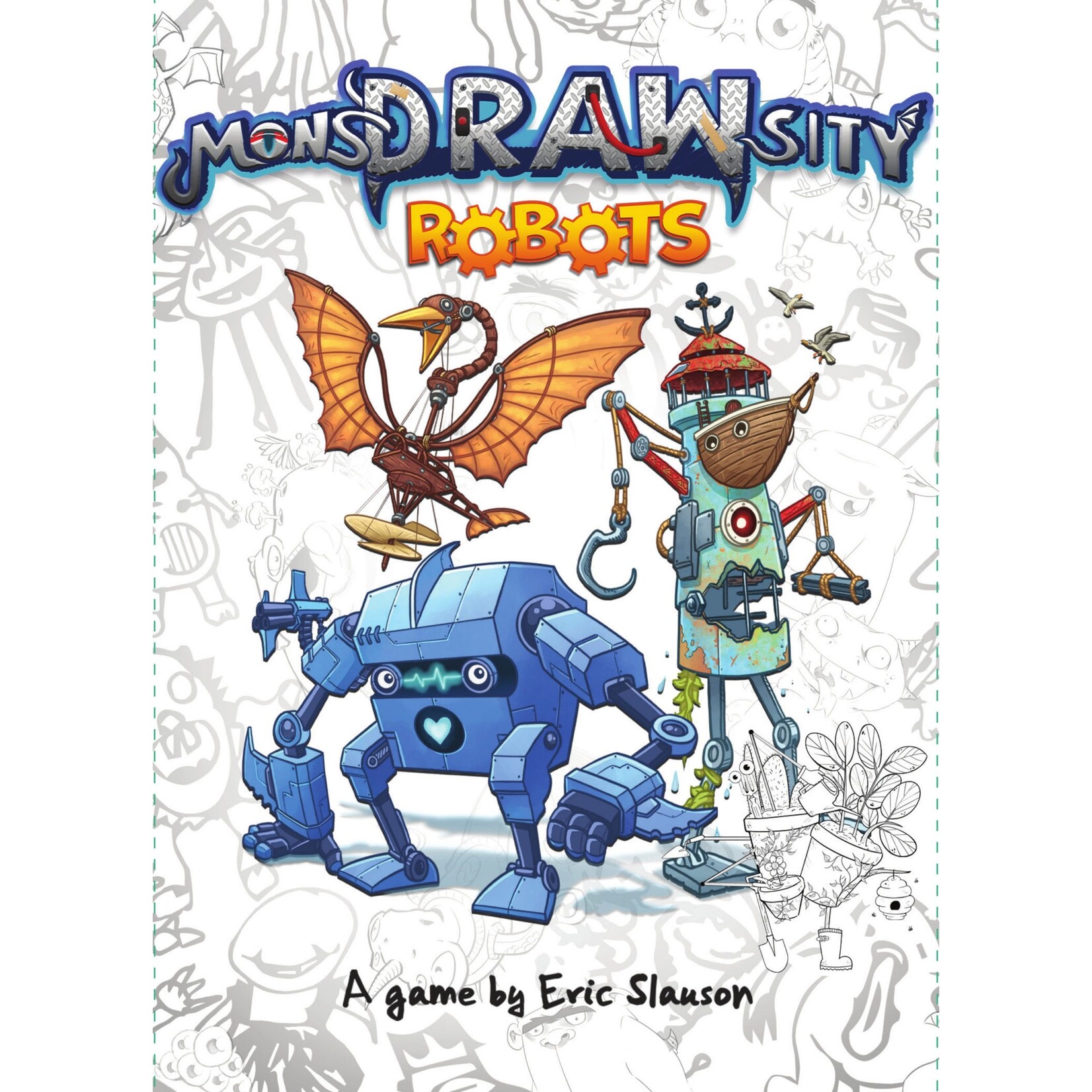 Friendly Skeleton MonsDRAWsity: Robots Expansion
