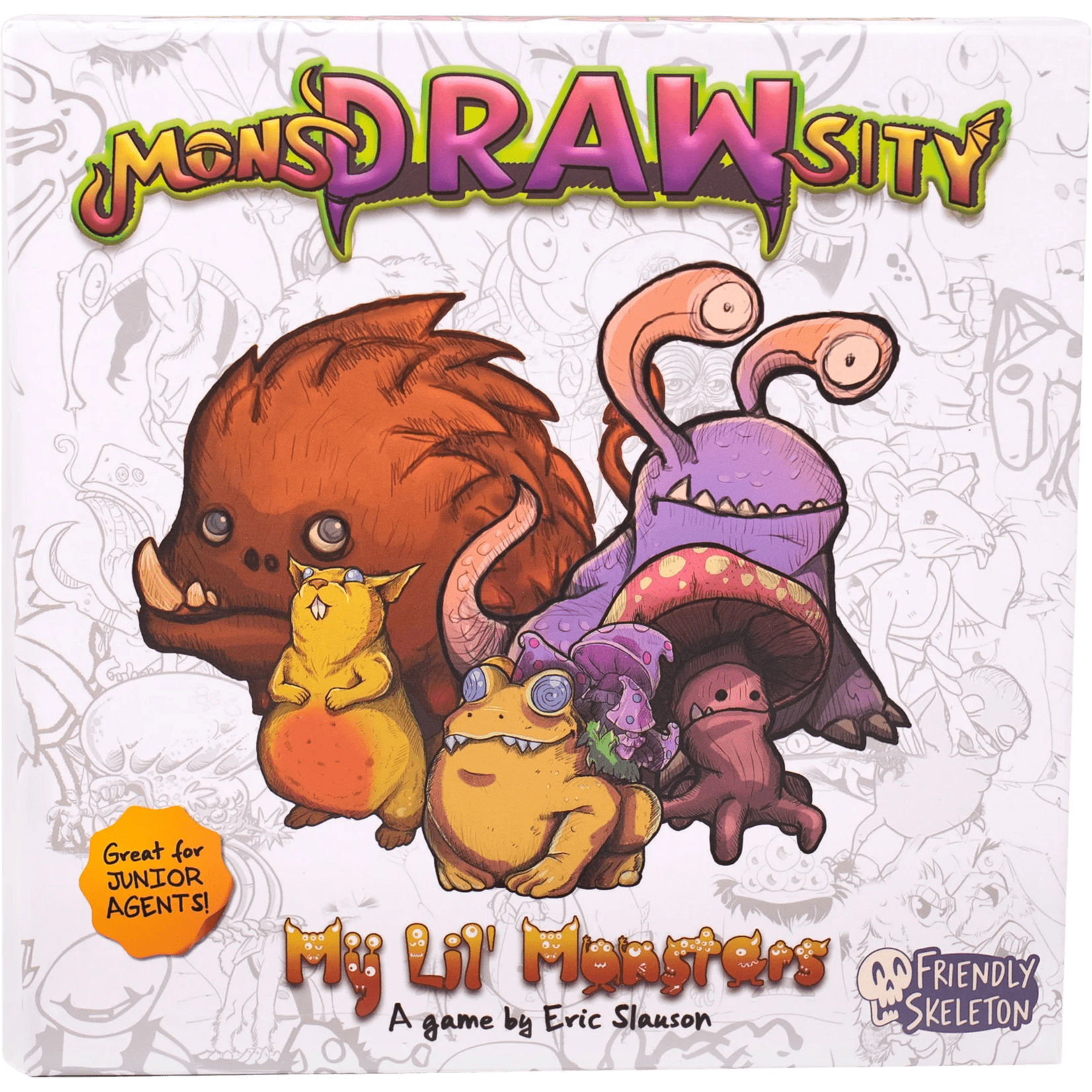 Friendly Skeleton MonsDRAWsity: My Lil' Monsters Expansion
