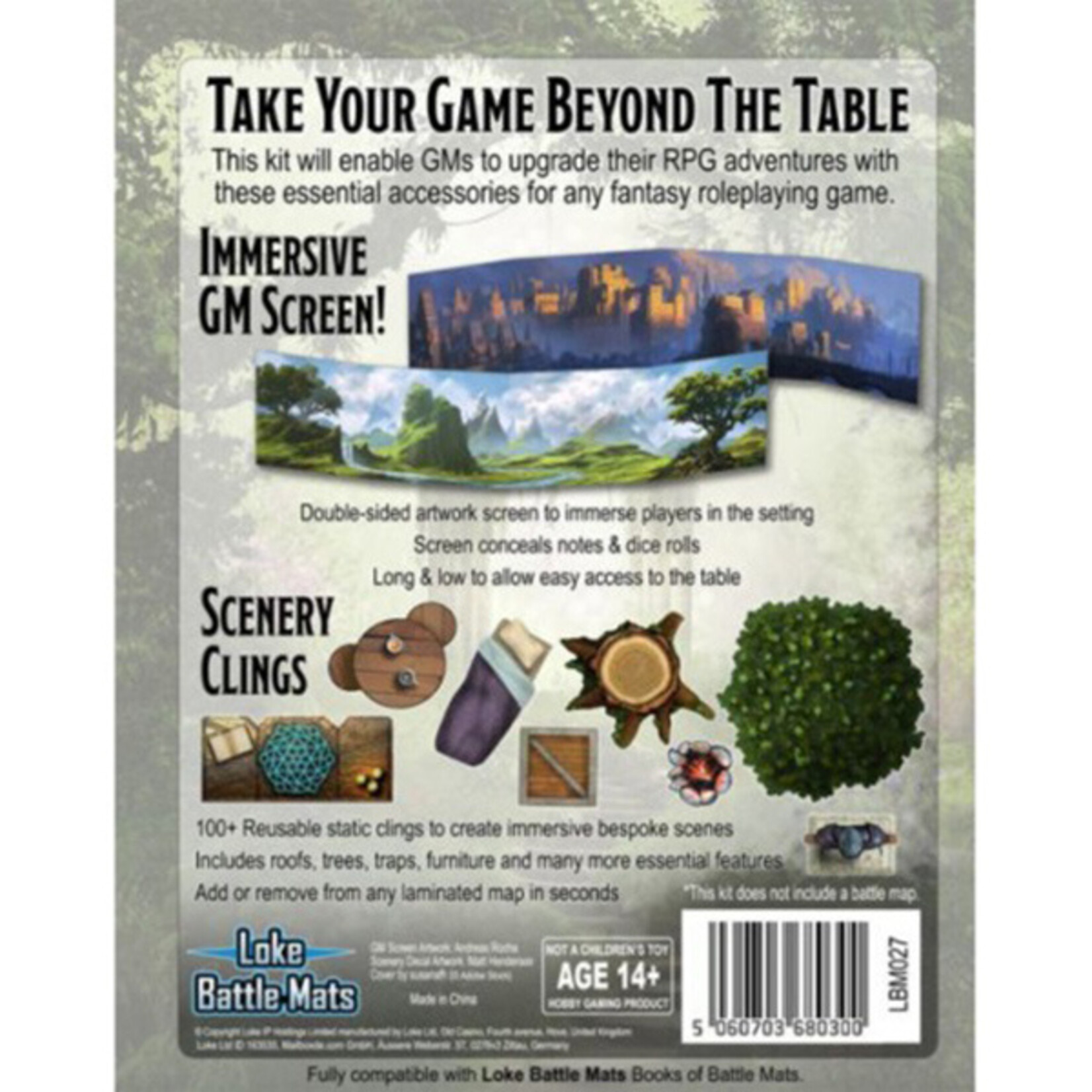 Loke Battle Mats Adventure Upgrade Kit