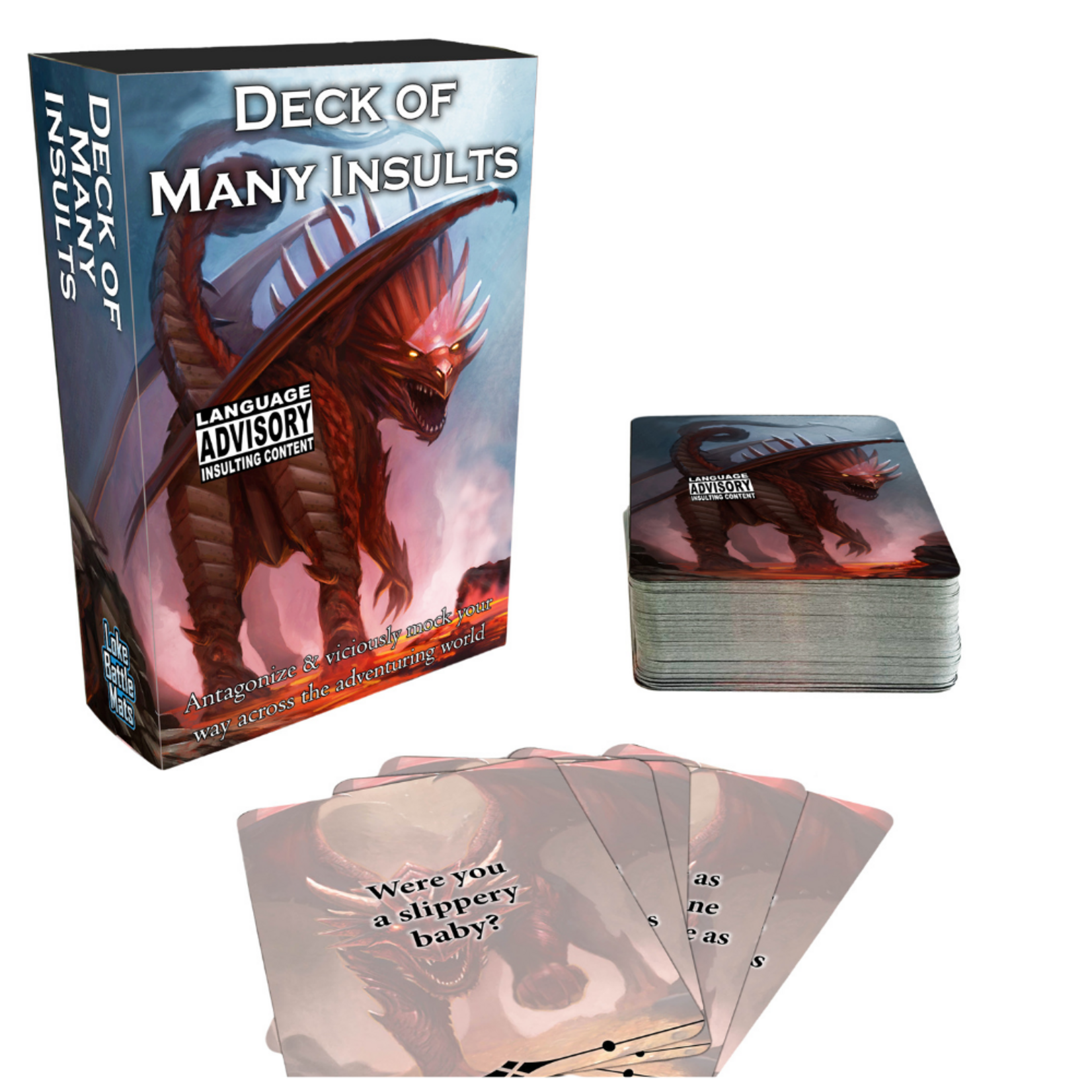 Loke Battle Mats Deck of Many Insults