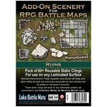 Loke Battle Mats Add On Scenery for RPG Battle Maps: Ruins
