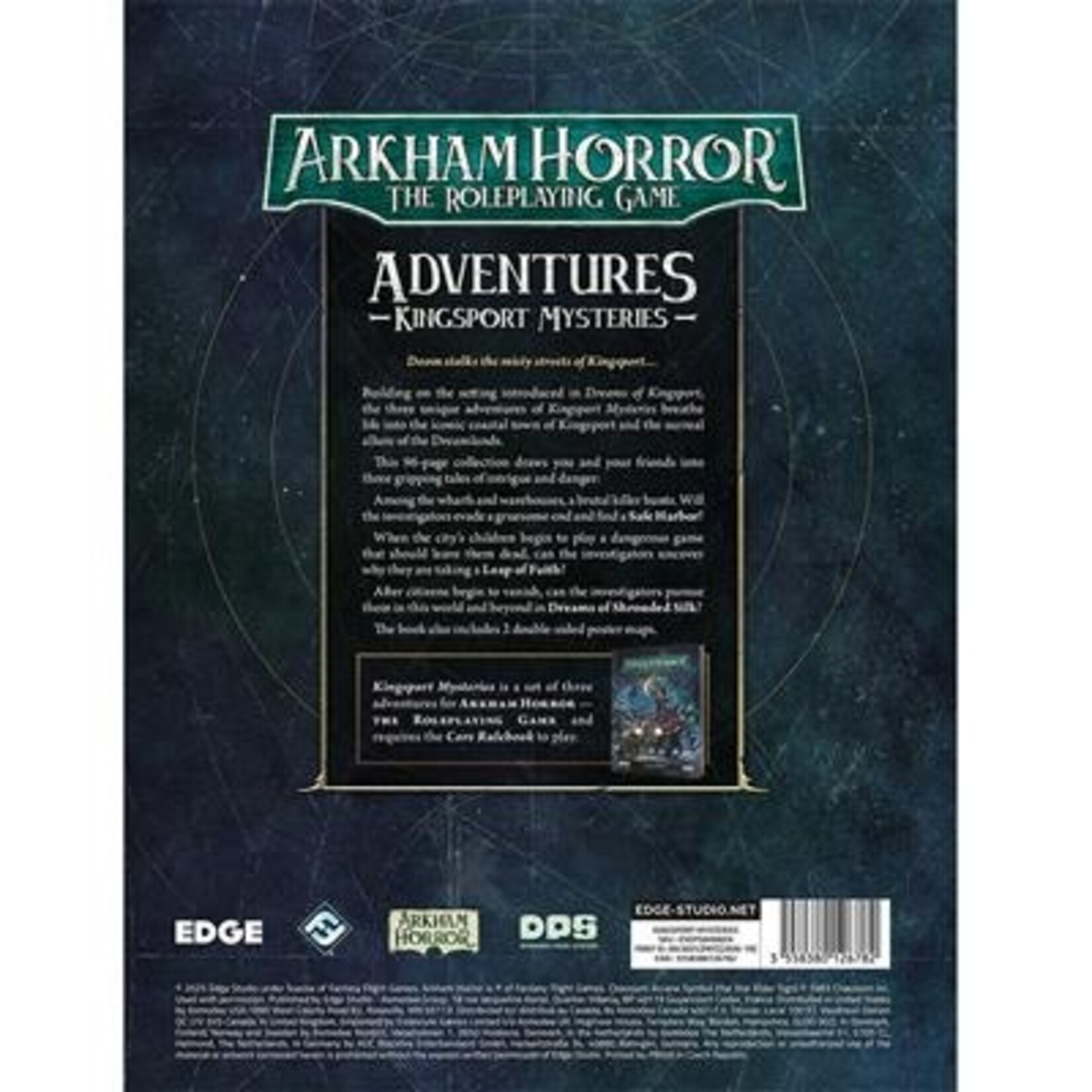 Edge Arkham Horror RPG Kingsport Mysteries