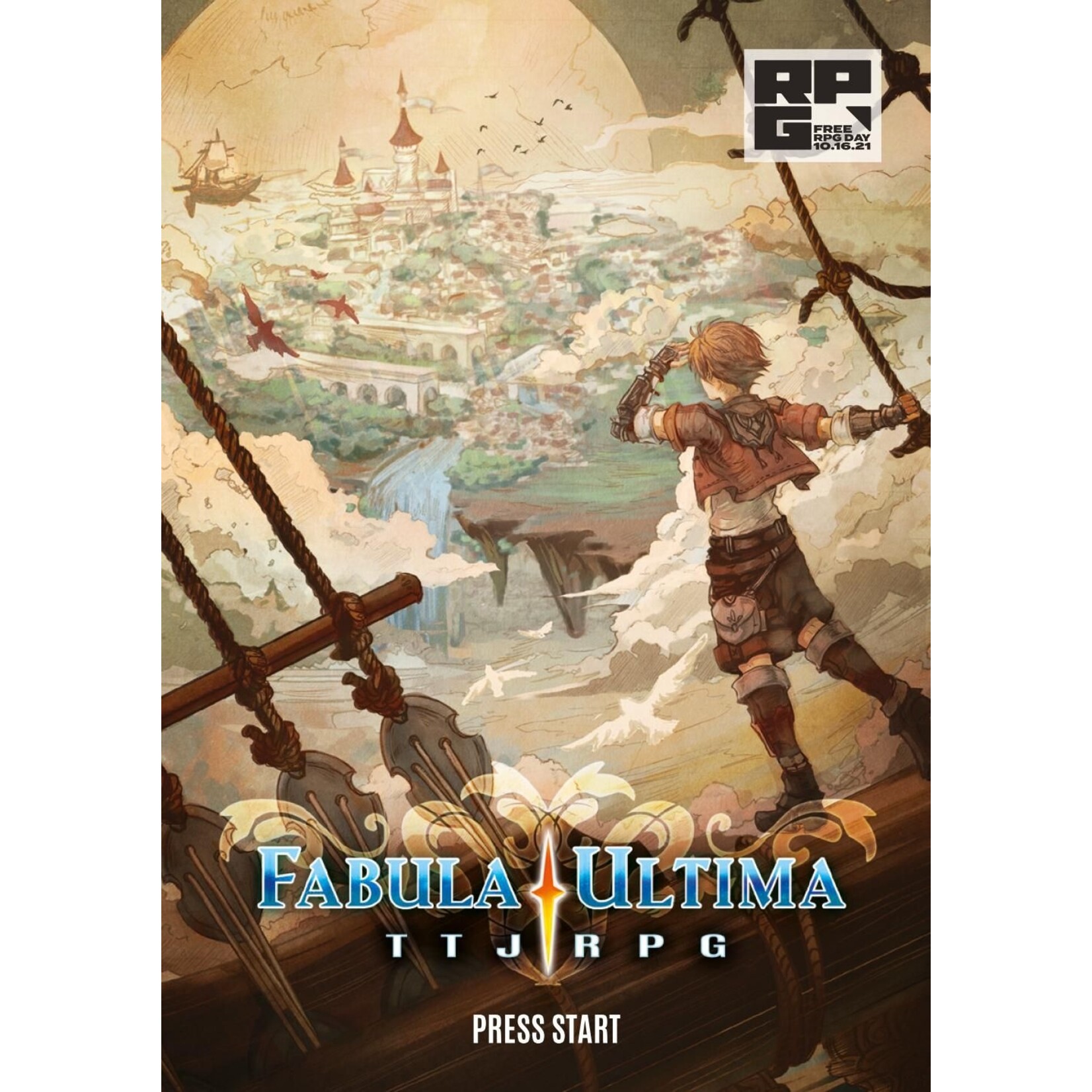 Studio 2 Publishing Fabula Ultima RPG: Press Start