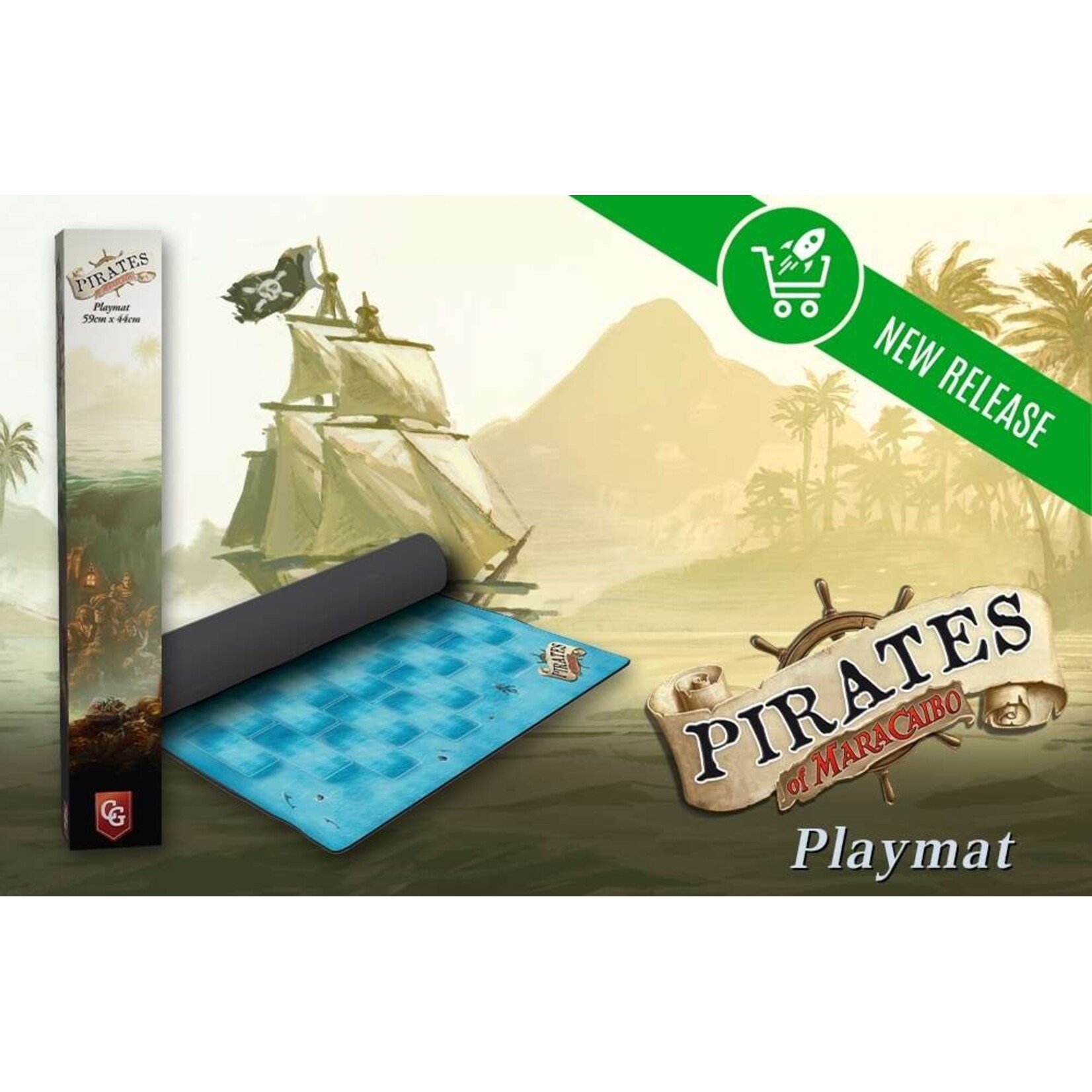 Capstone Pirates of Maracaibo: Playmat