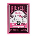 U.S. Playing Card Co. Bicycle Hello Kitty Black & Pink