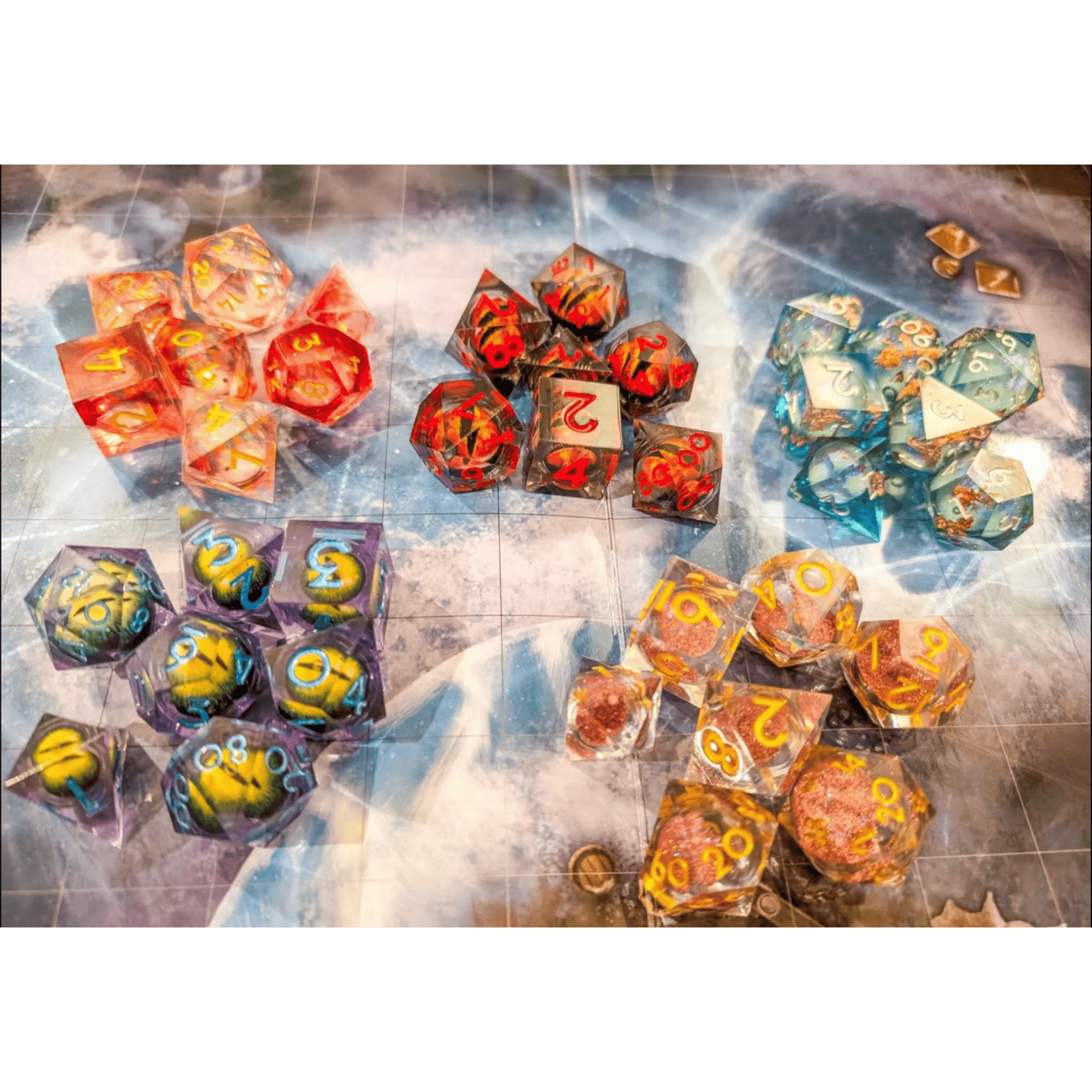 Mystery Dice Goblin Liquid Core Mystery Dice Set
