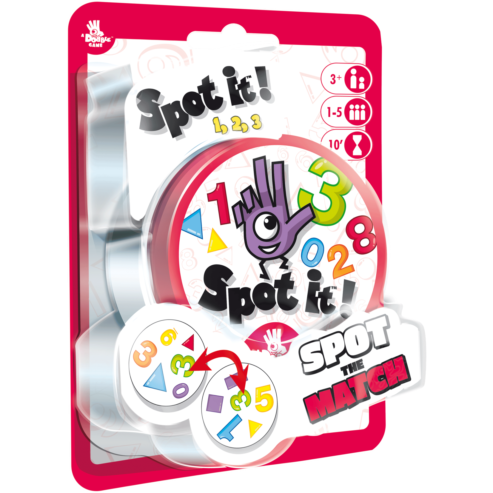 Zygomatic Spot It: 1,2,3 (Eco Blister)