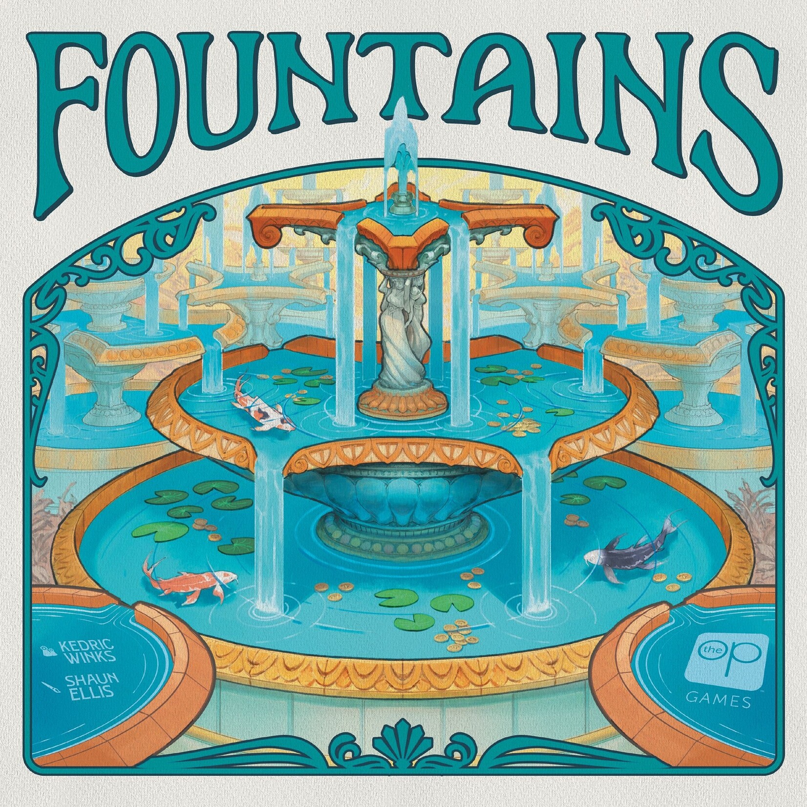 The Op Games (USAOPOLY) Fountains