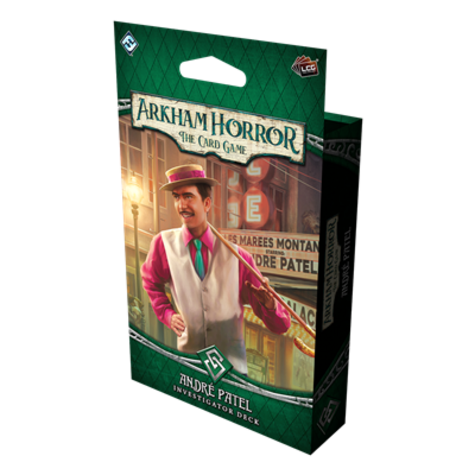Fantasy Flight Games Arkham Horror: The Card Game - André Patel Investigator Deck