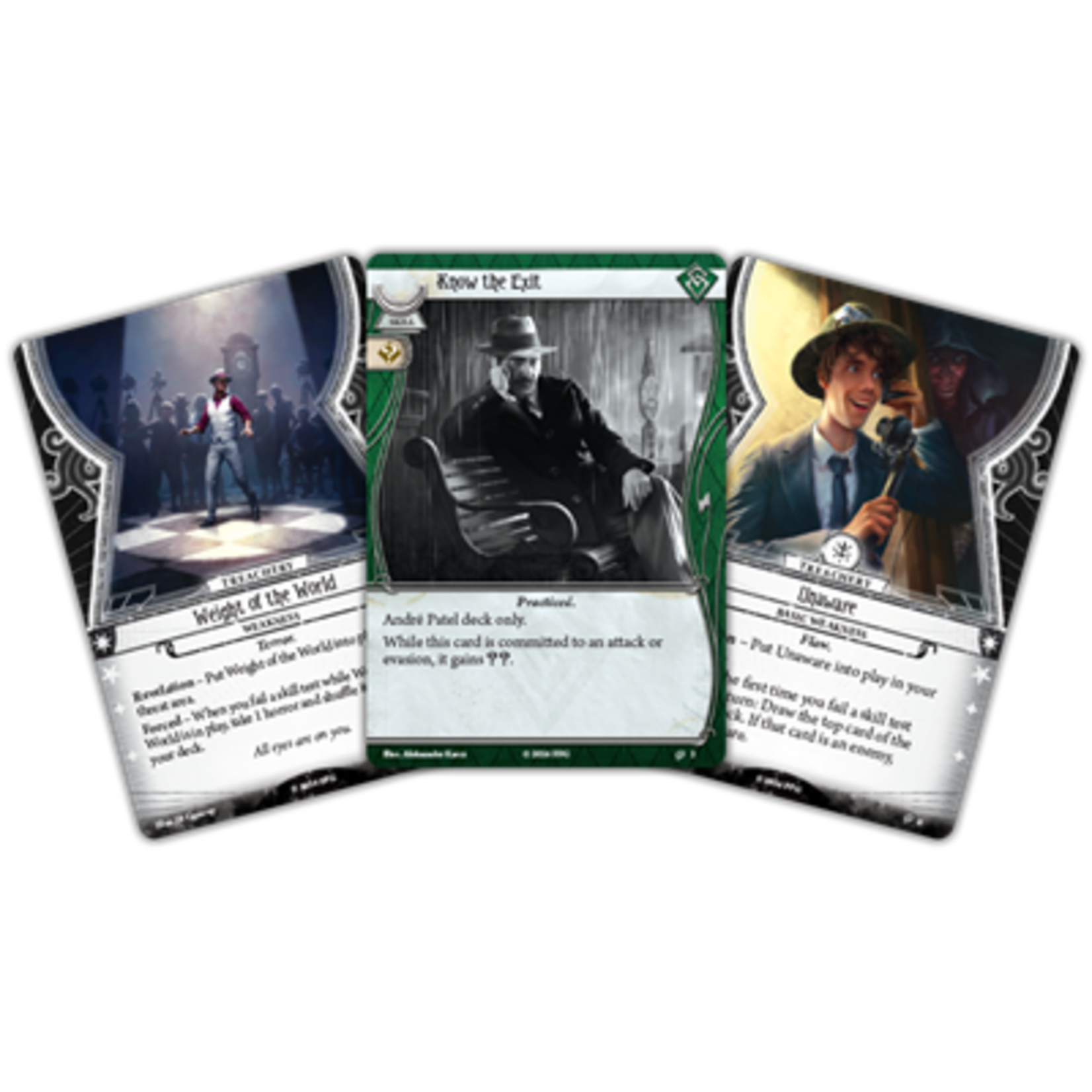 Fantasy Flight Games Arkham Horror: The Card Game - André Patel Investigator Deck