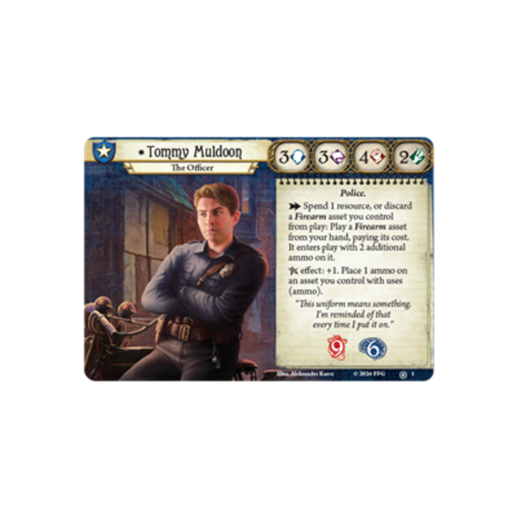 Fantasy Flight Games Arkham Horror: The Card Game - Tommy Muldoon Investigator Deck