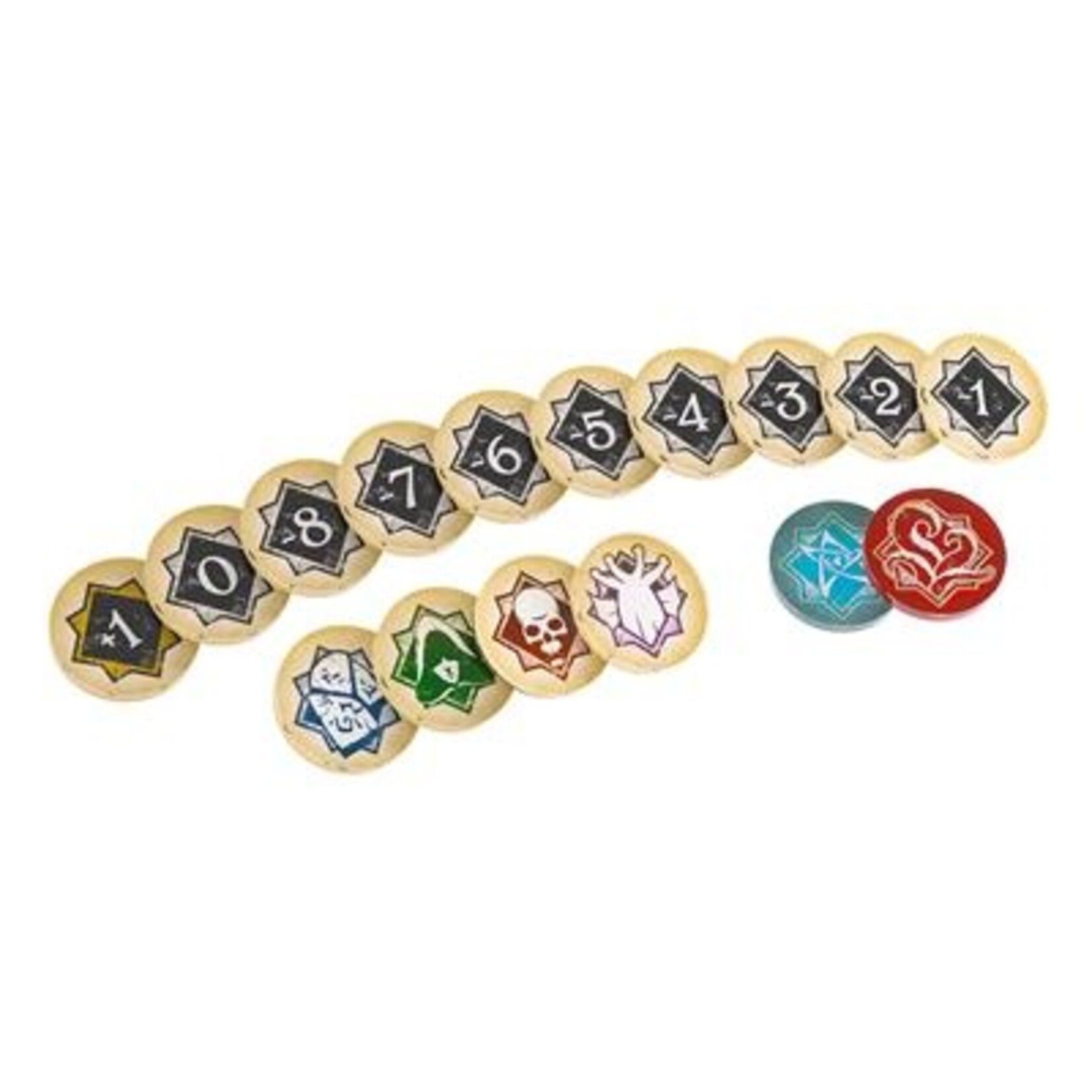 Gamegenic Arkham Horror: Chaos Tokens + Token Bag