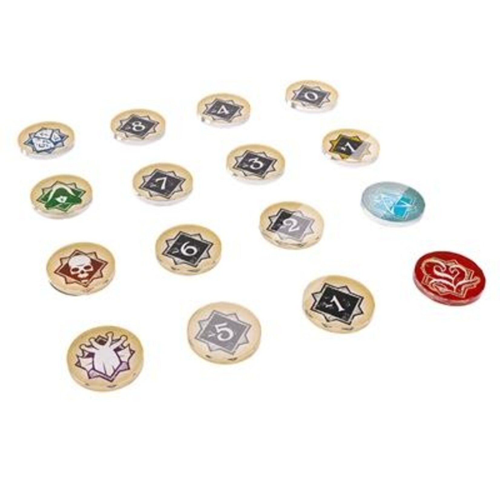 Gamegenic Arkham Horror: Chaos Tokens + Token Bag