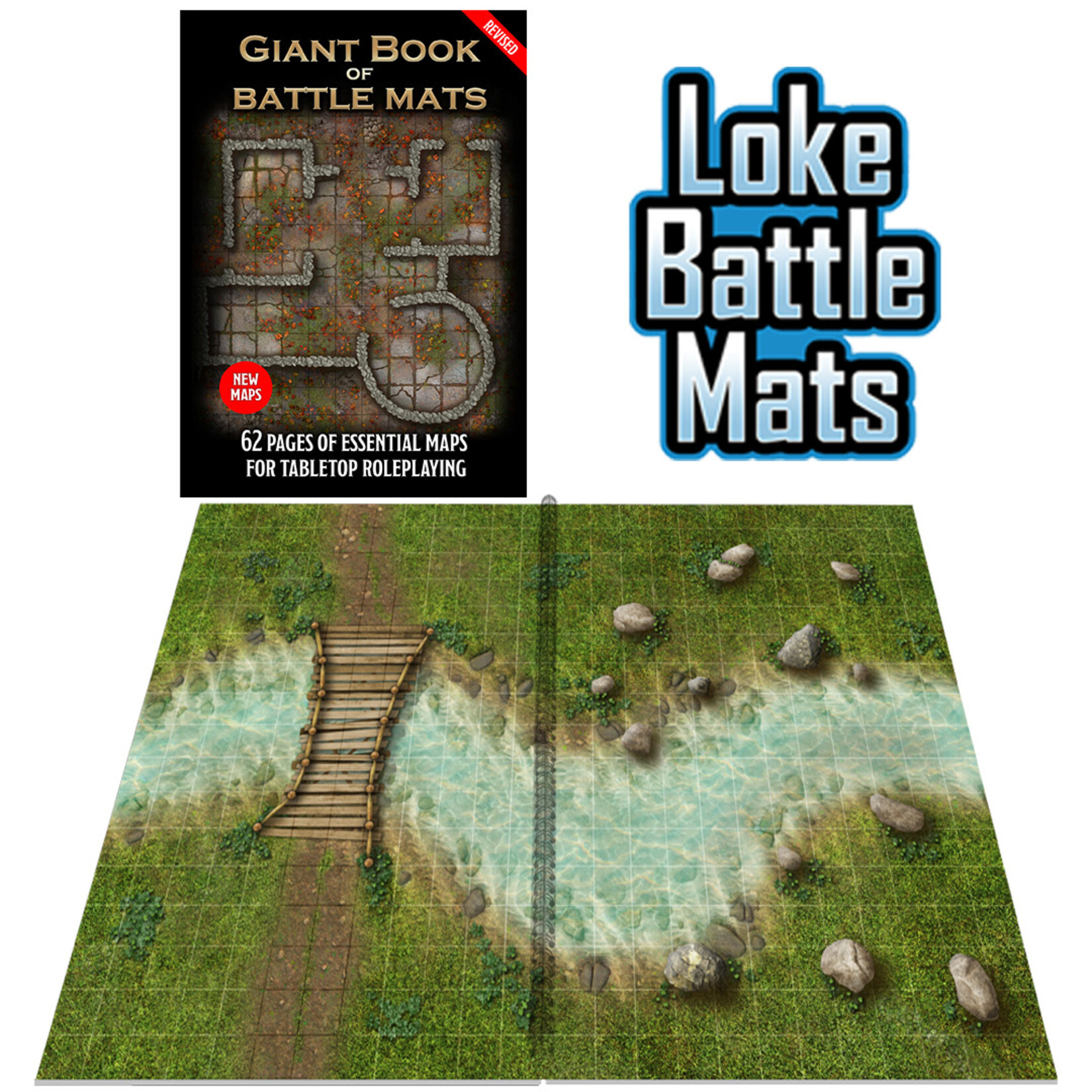 Loke Battle Mats Giant Book of Battle Mats (Revised)