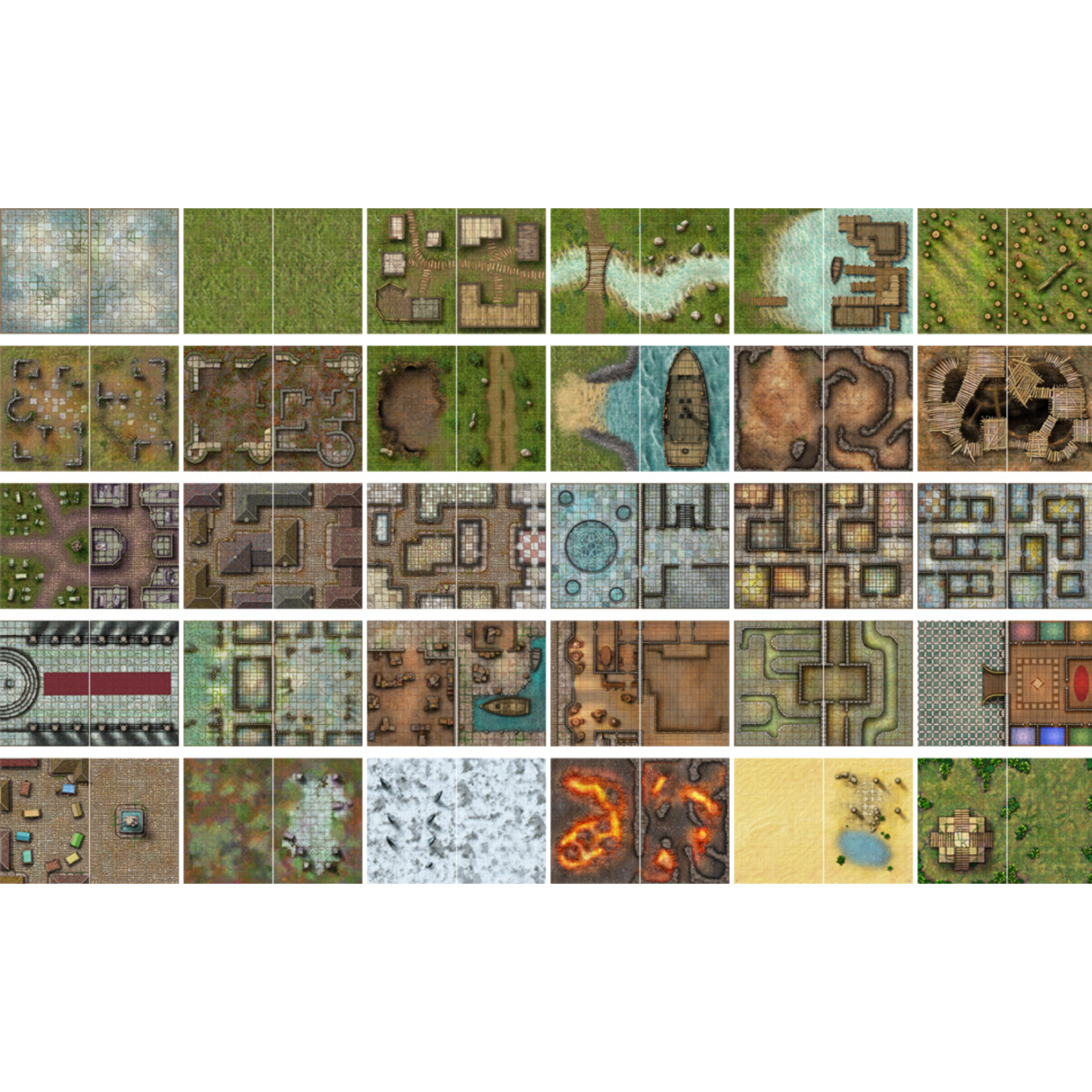 Loke Battle Mats Giant Book of Battle Mats (Revised)