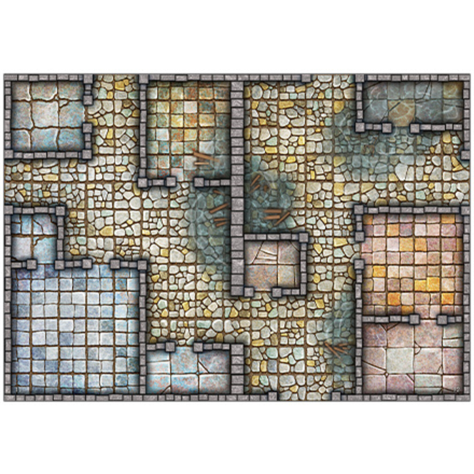 Loke Battle Mats Battle Mat: Big Book of Battle Mats- Cells & Shrines