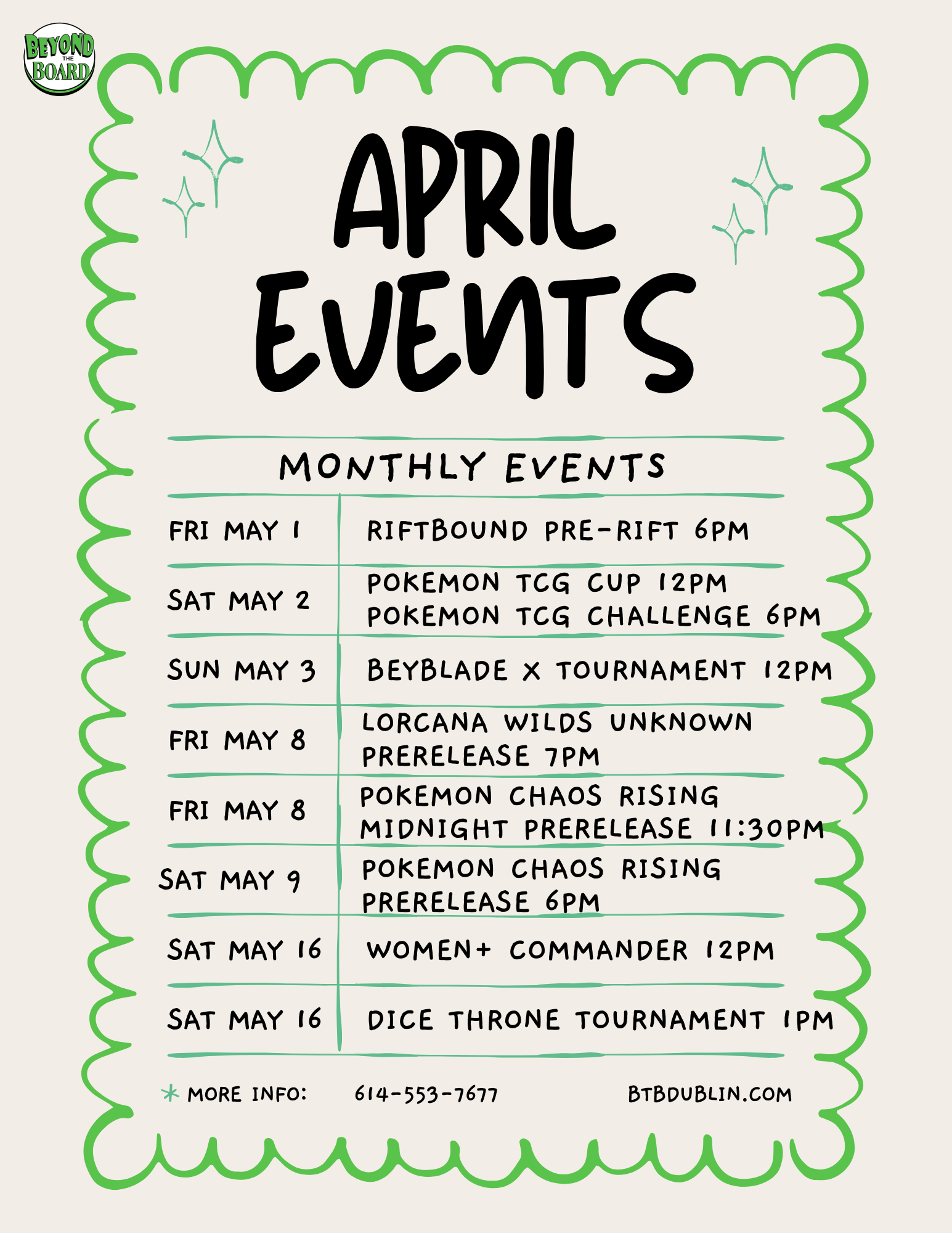 May Events