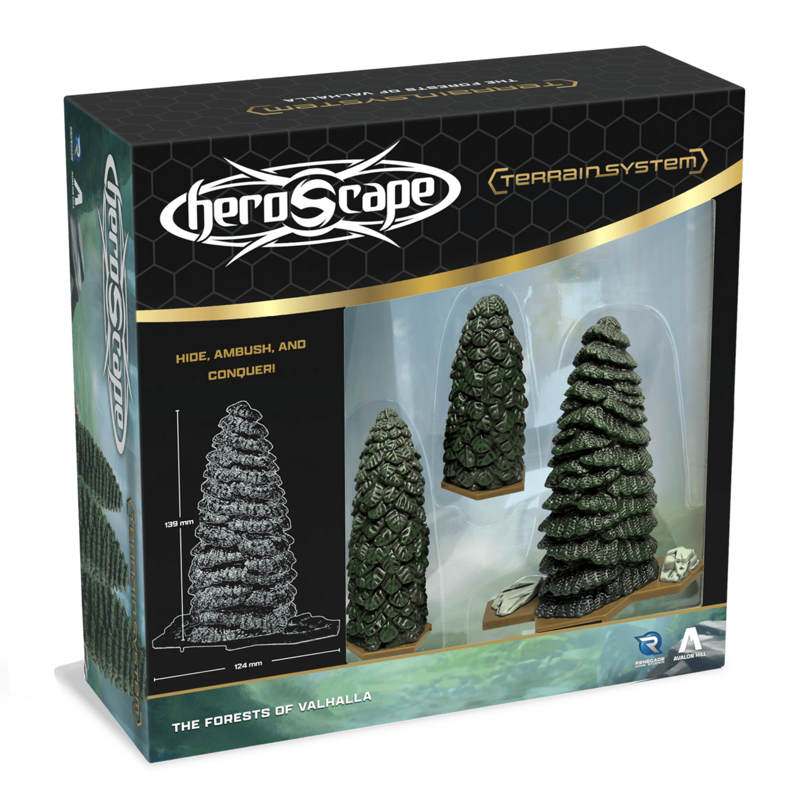 Renegade Games Heroscape: Forests of Valhalla Terrain Expansion