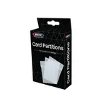 BCW Diversified Card Partitions - Translucent